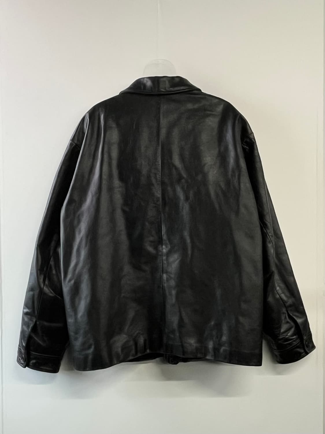 90s 올드갭 레더 자켓 상품이미지2