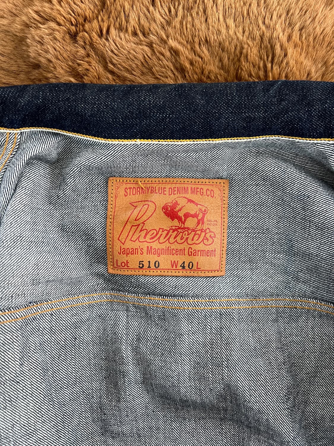 페로우즈 510 30's type 1st 트러커자켓 상품이미지1