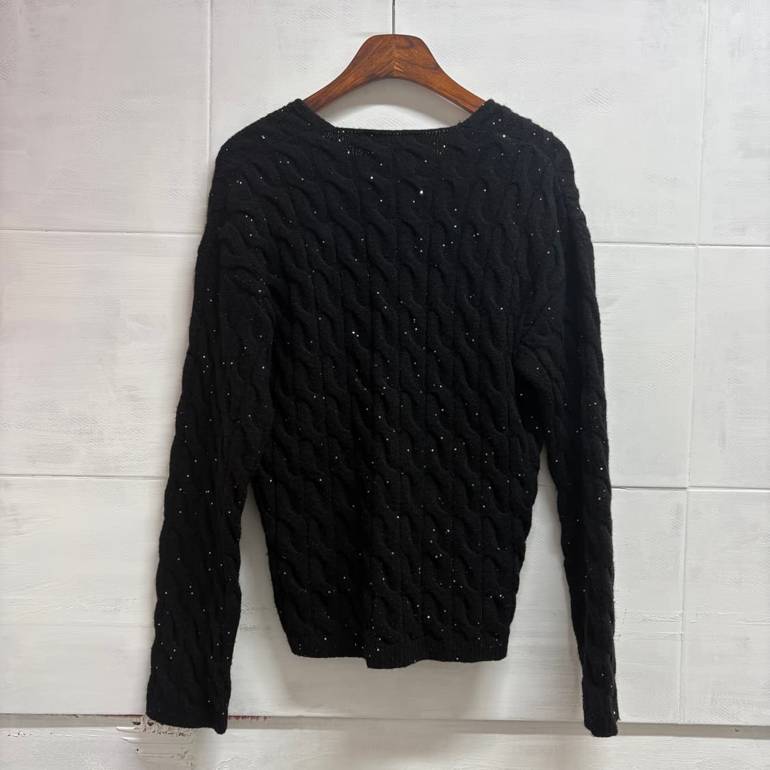 ORR 오르 스팽글 글리터 니트 탑 상품이미지4