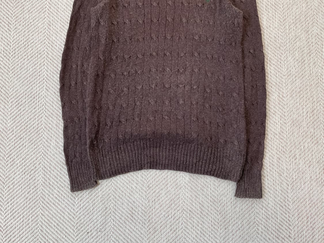 폴로랄프로렌 브라운 케이블 니트  상품이미지2