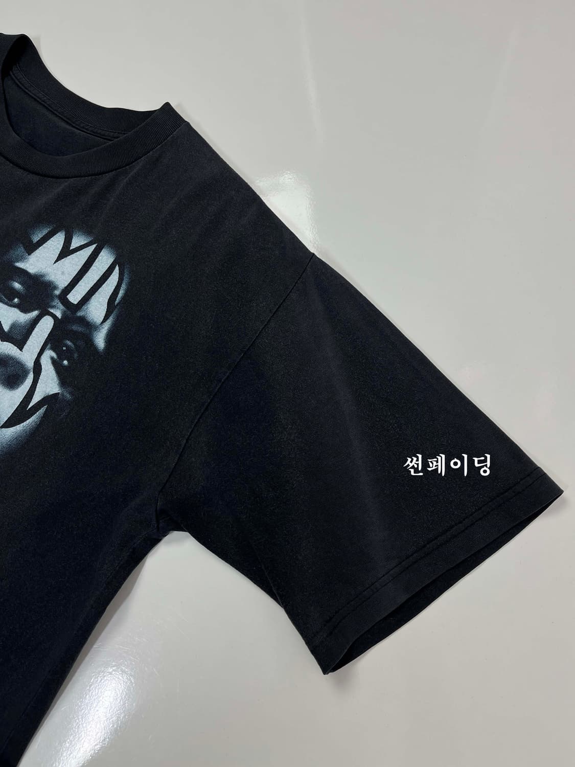 90's KISS 월드투어 썬페이딩 빈티지 밴드티 반팔 티셔츠 상품이미지6