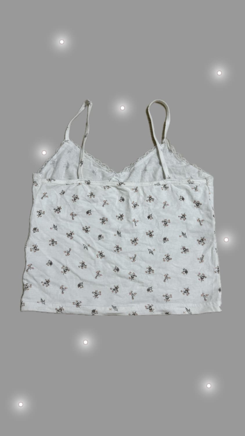 플라워 패턴 슬리브리스 ✿  상품이미지2