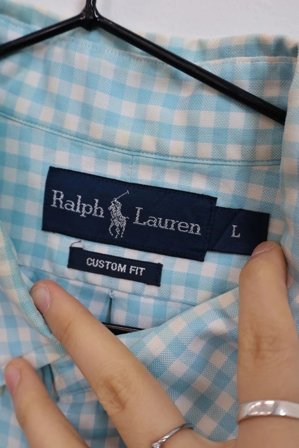 Polo Ralph Lauren Mint Gingham Shirt 상품이미지8
