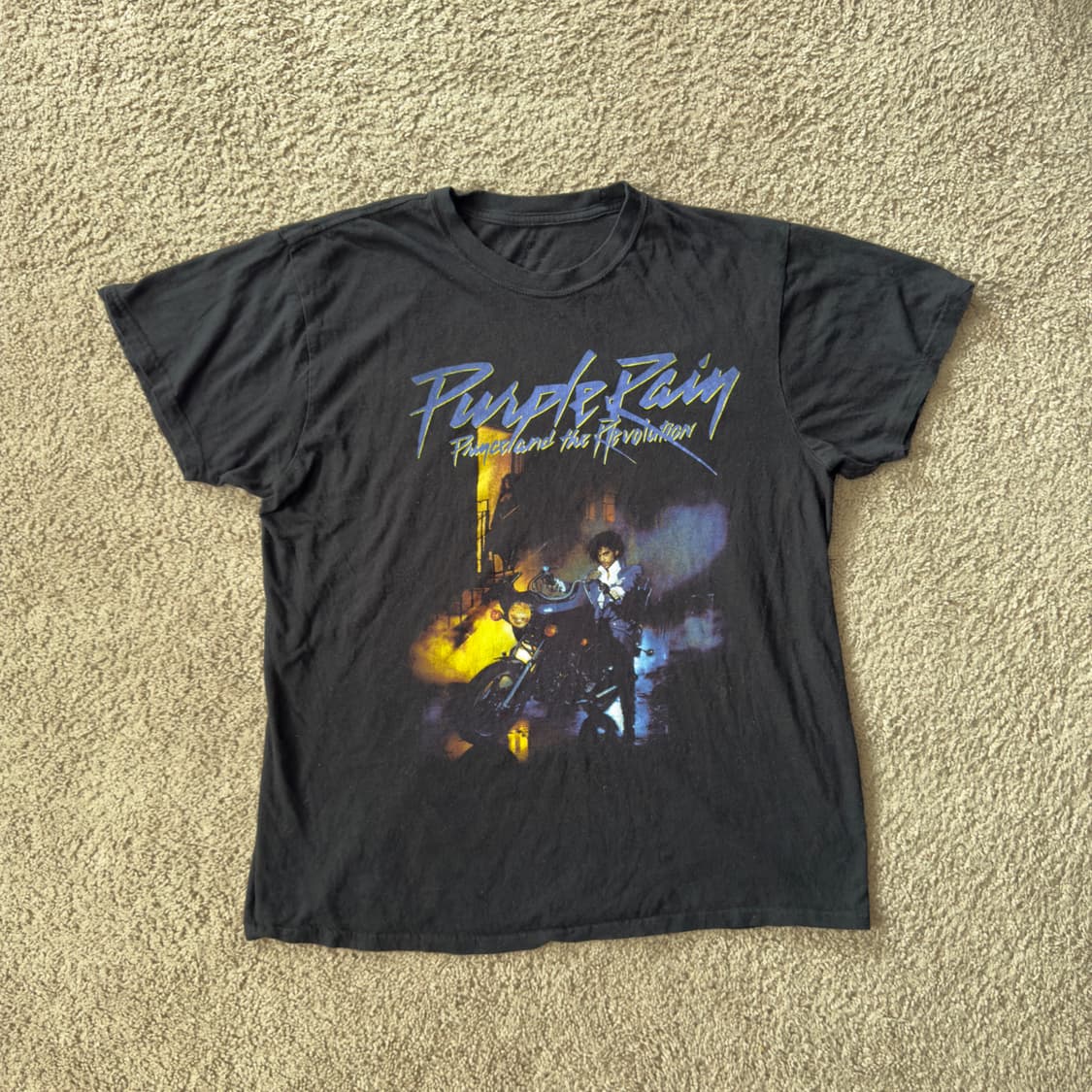 빈티지 프린스 퍼플레인 공식 티셔츠 상품이미지1