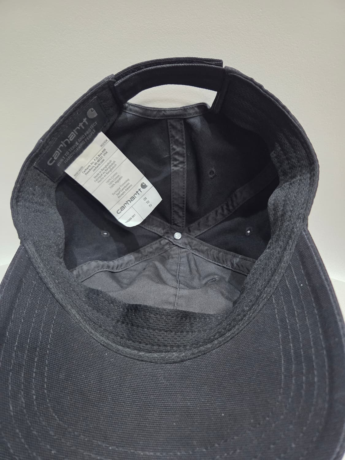 칼하트 블랙 볼캡 상품이미지4