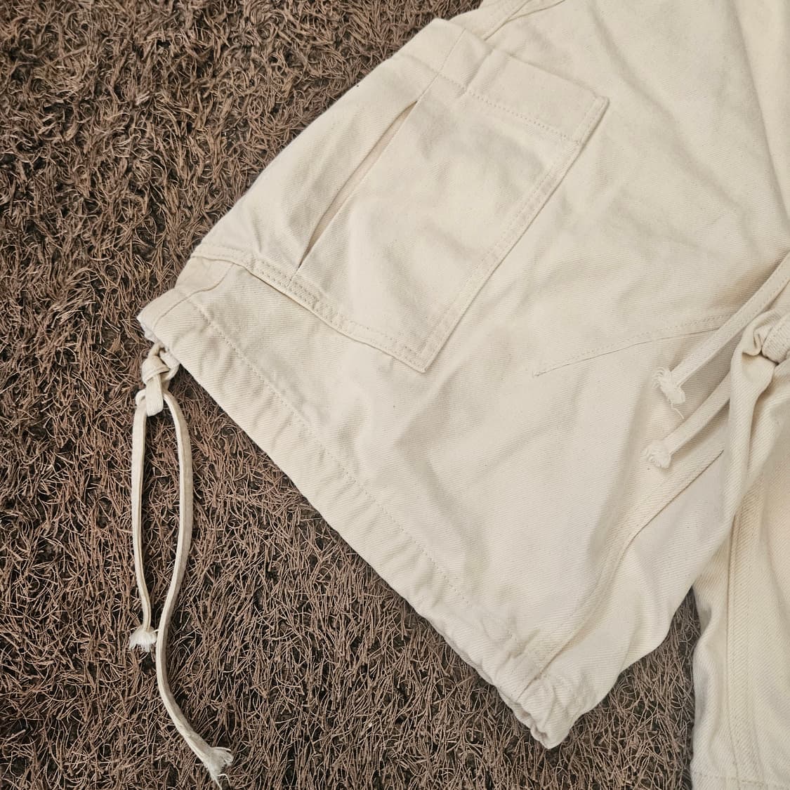 자라(ZARA) 밴딩 카고 버뮤다팬츠 L size 상품이미지3
