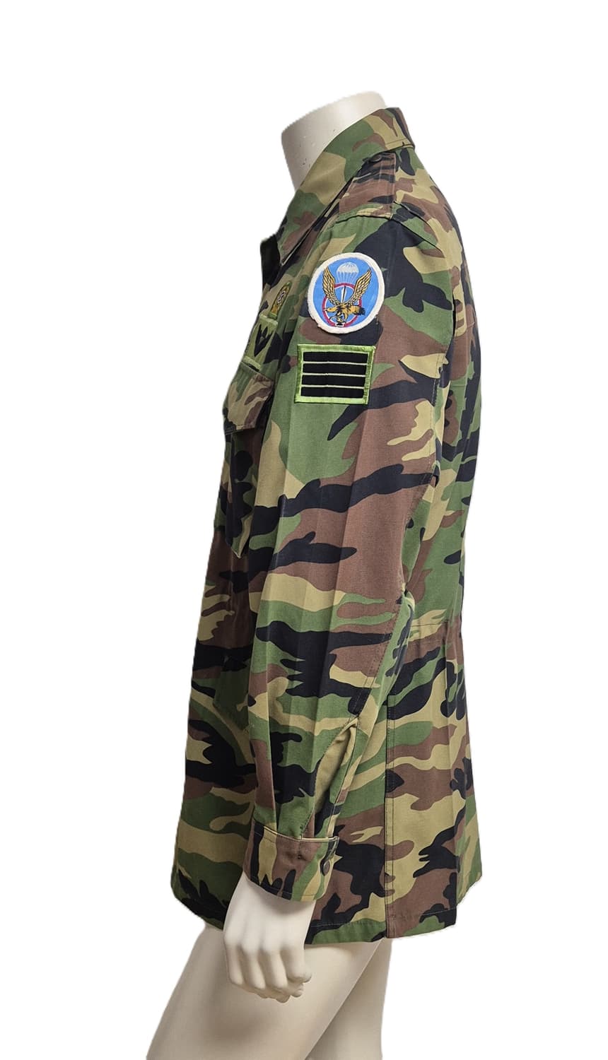 육군 구형 3공수특전여단 병장 중기형 야전상의 전투복 상의 자켓 (L) 상품이미지2