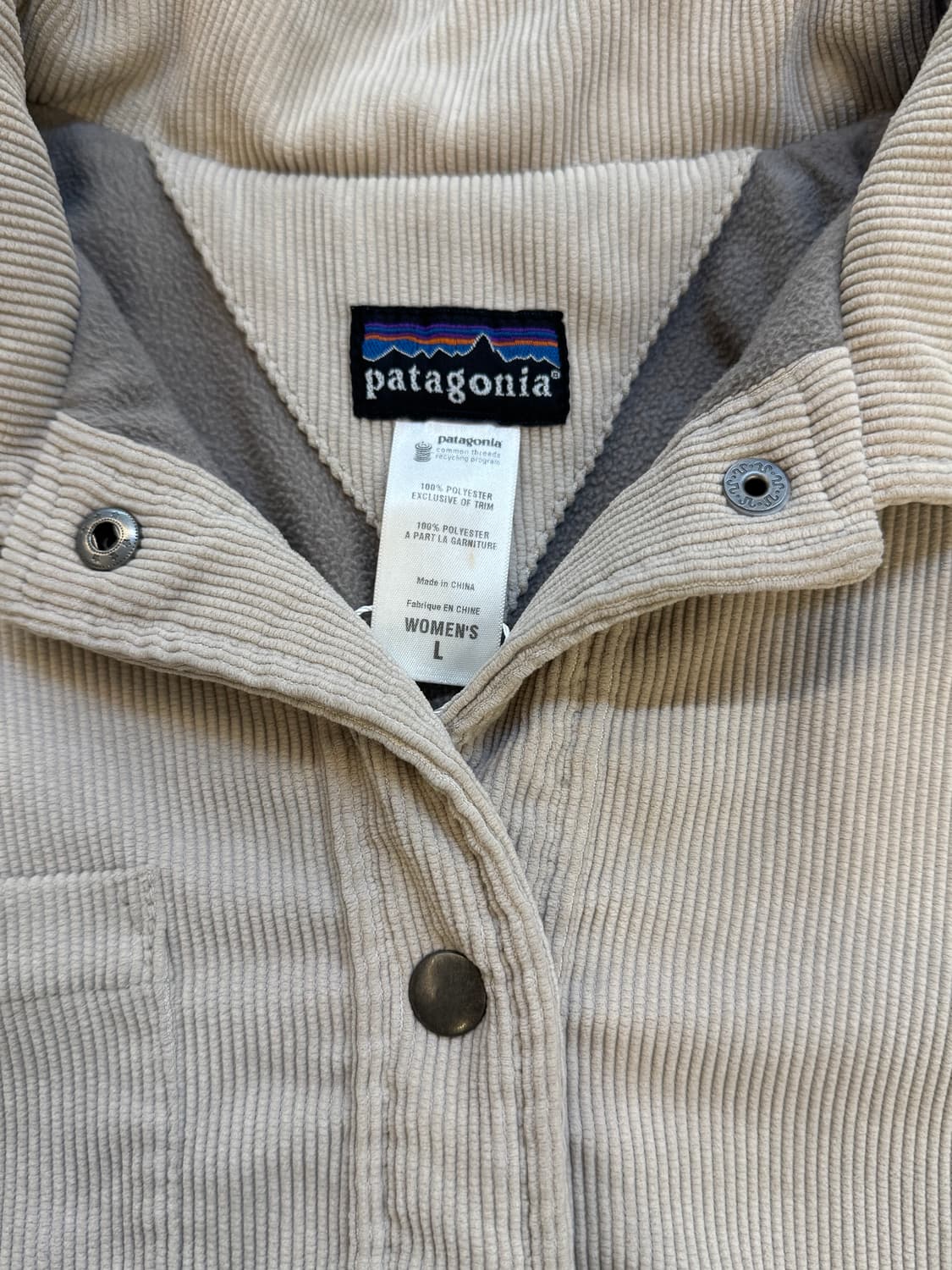 파타고니아 여성 코듀로이 자켓 상품이미지3
