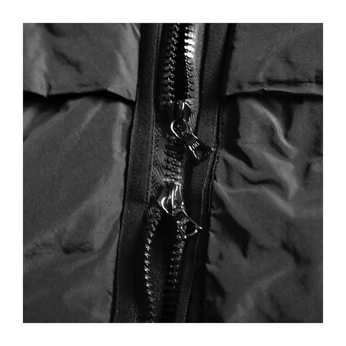 [4,L] RIPVANWINKLE 립반윙클 리리지퍼 후드 패디드 점퍼 상품이미지5