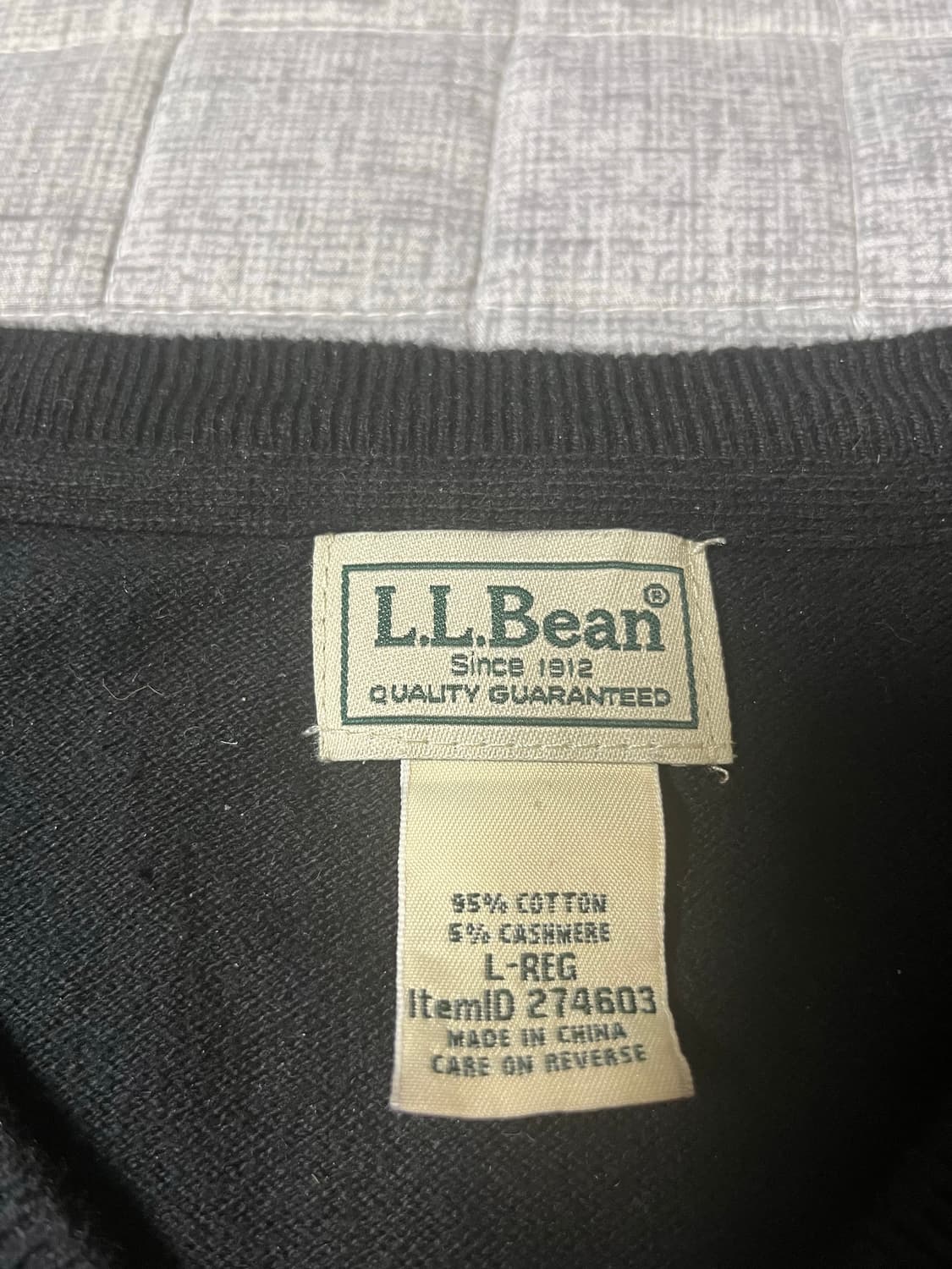 LLBEAN 캐시미어 니트 상품이미지2