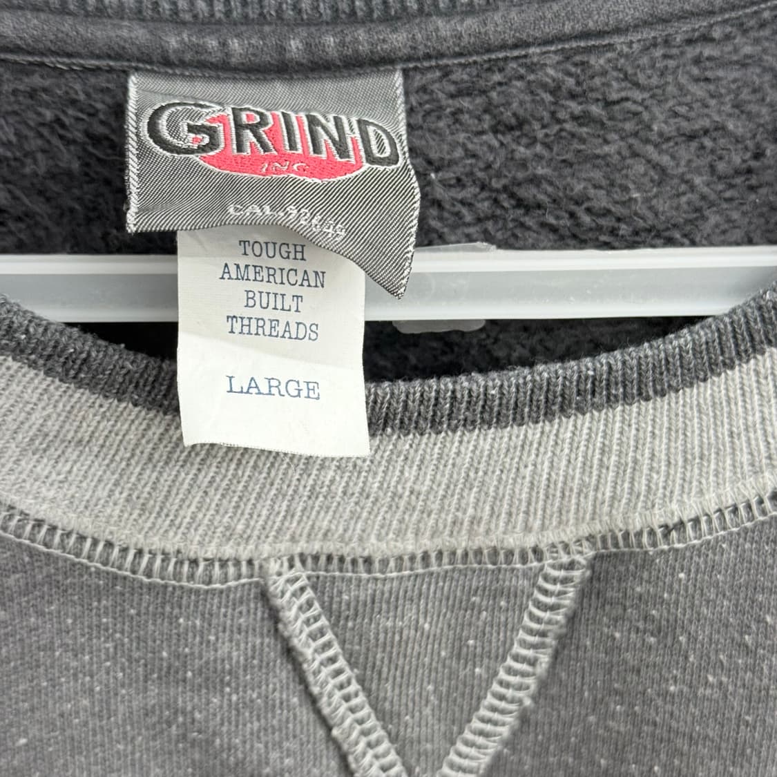 Grind usa Hutington Beach 빈티지 피그먼트 크루넥 L 상품이미지2