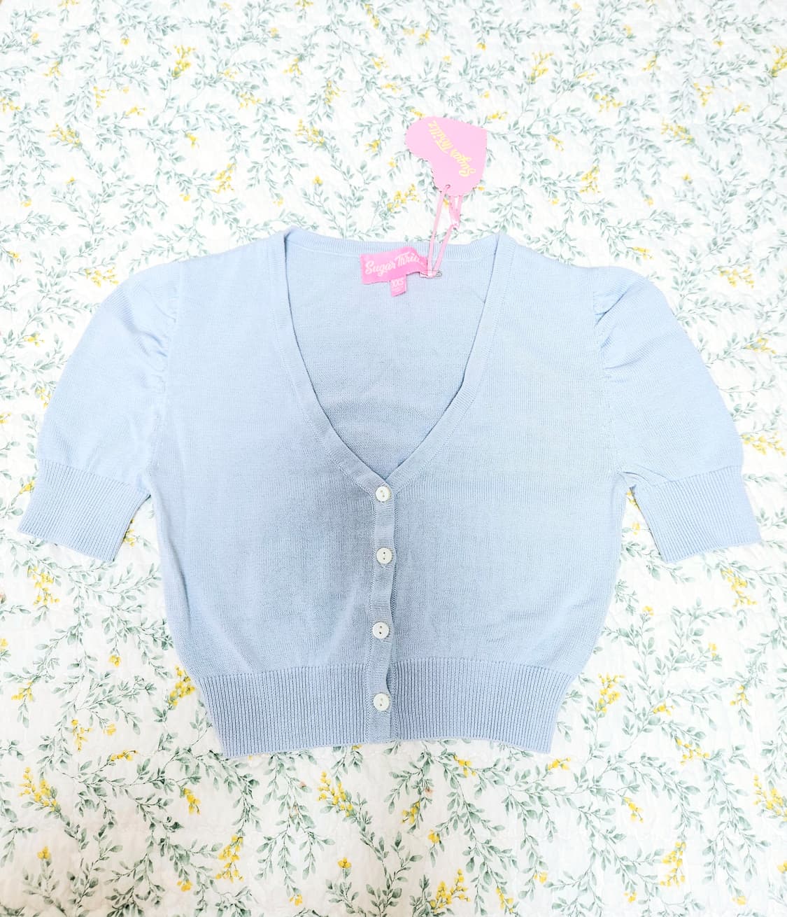 Cloudy Angel Eyes Cardigan Top 상품이미지2