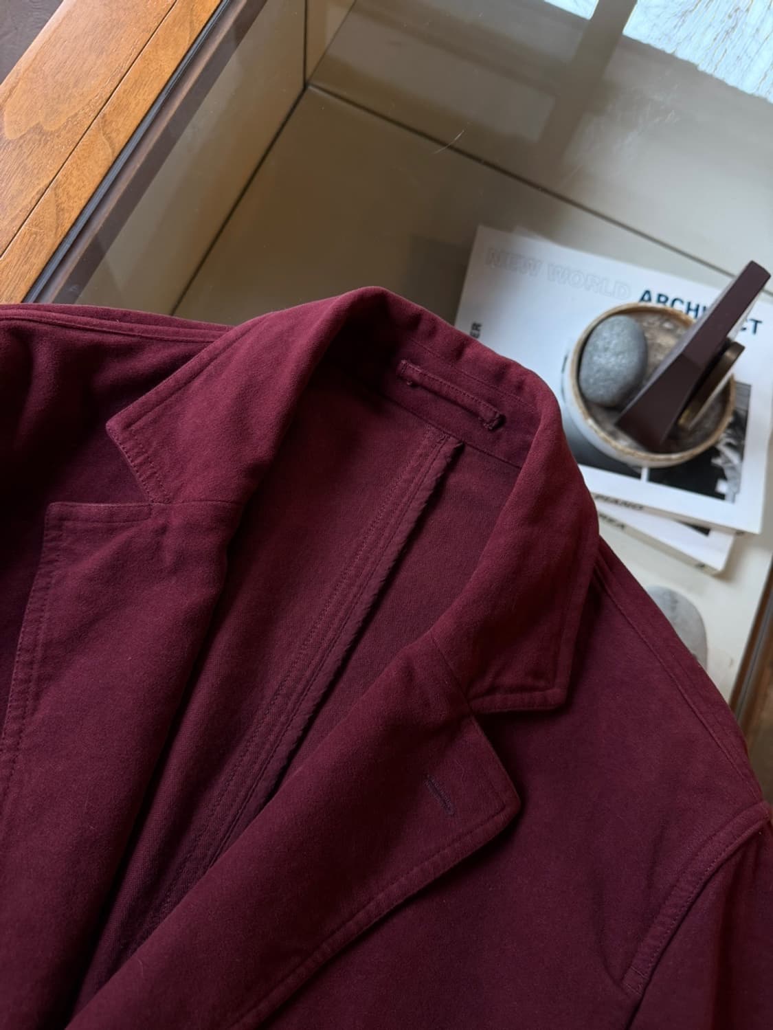 Z제냐 몰스킨 테일러드 자켓 100 상품이미지10