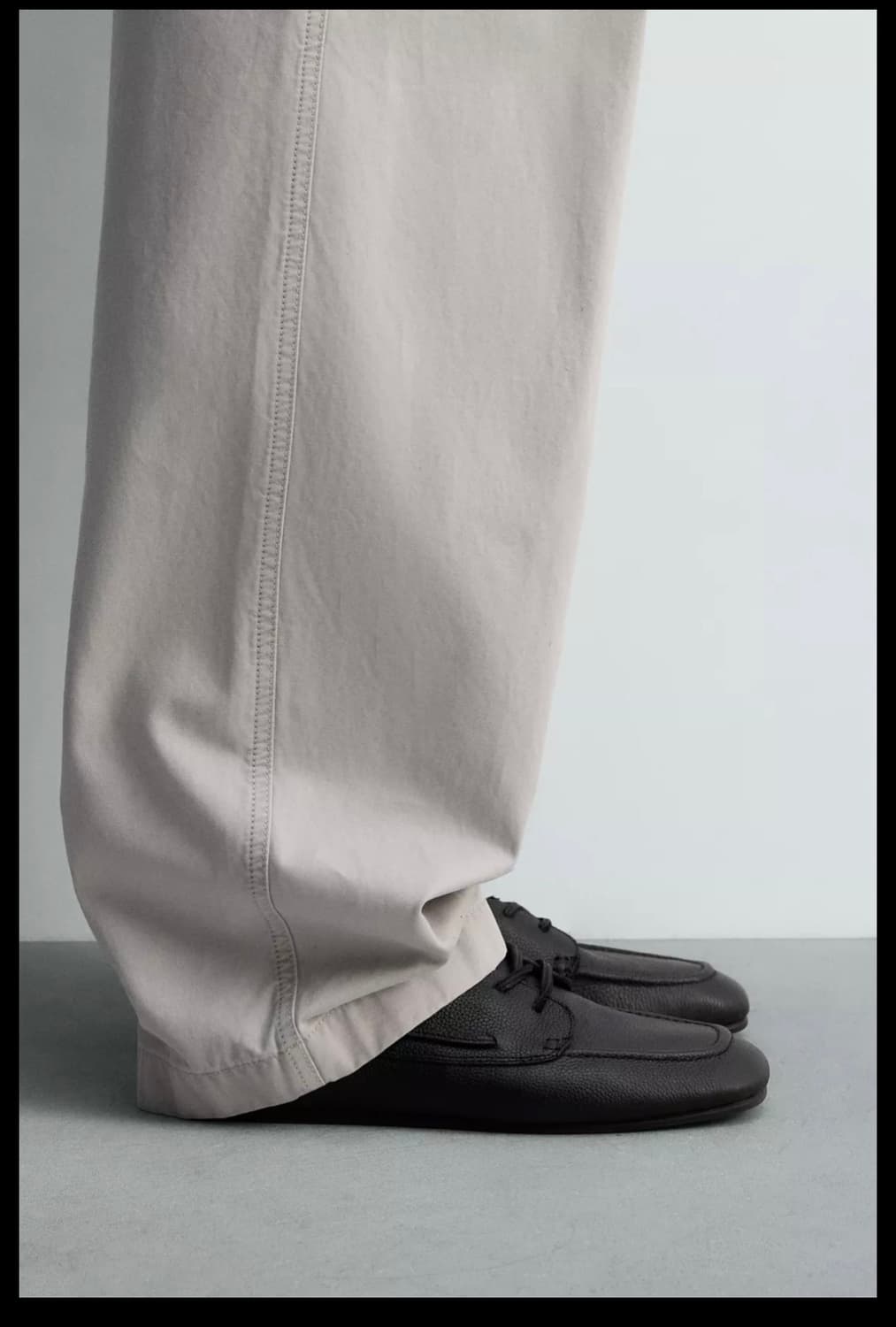 자라 레더 데크 슈즈 43 새상품 상품이미지2