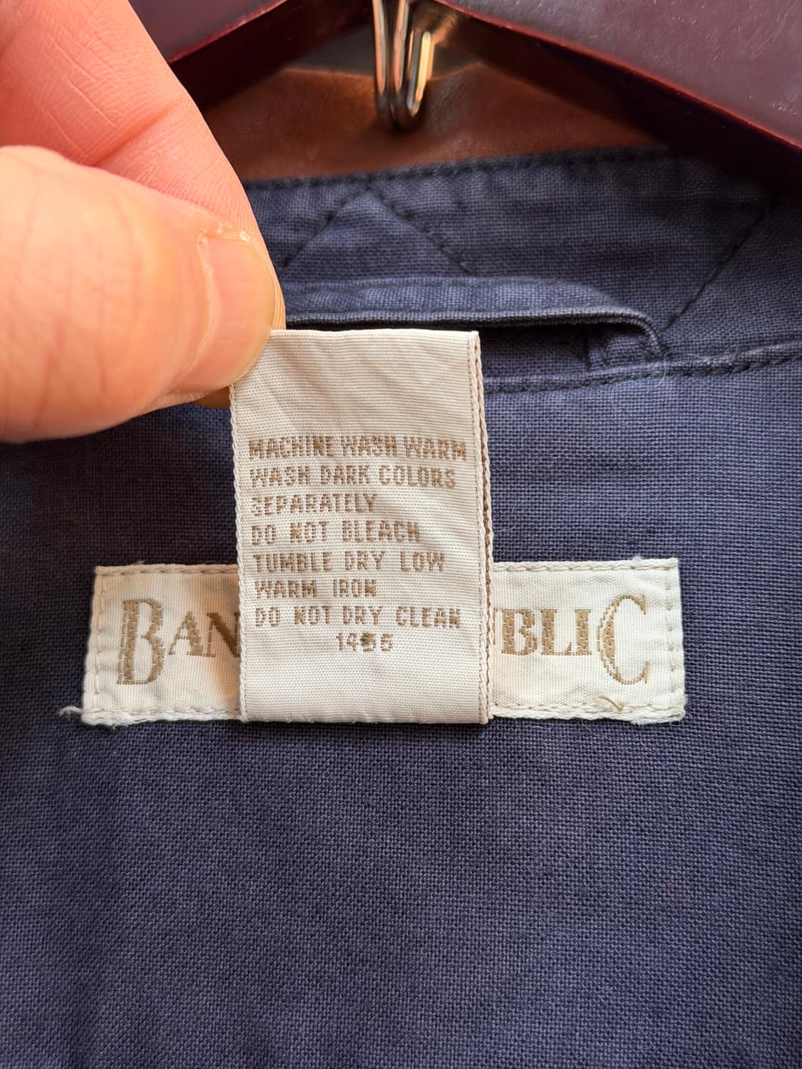 Banana Republic 90s 콘트라스트 헌팅 자켓 L 상품이미지8