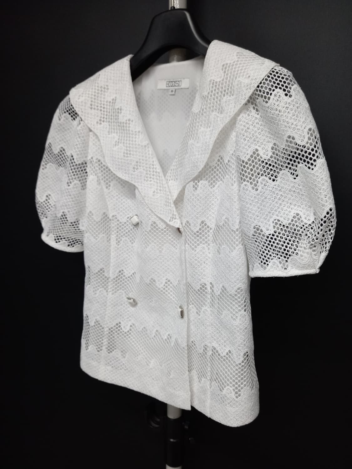 에고이스트 춘하 아일렛 블라우스형 자켓 55 상품이미지4