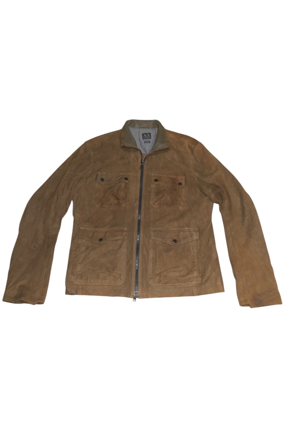 아르마니 익스체인지 빈티지 스웨이드 레더 자켓 상품이미지3