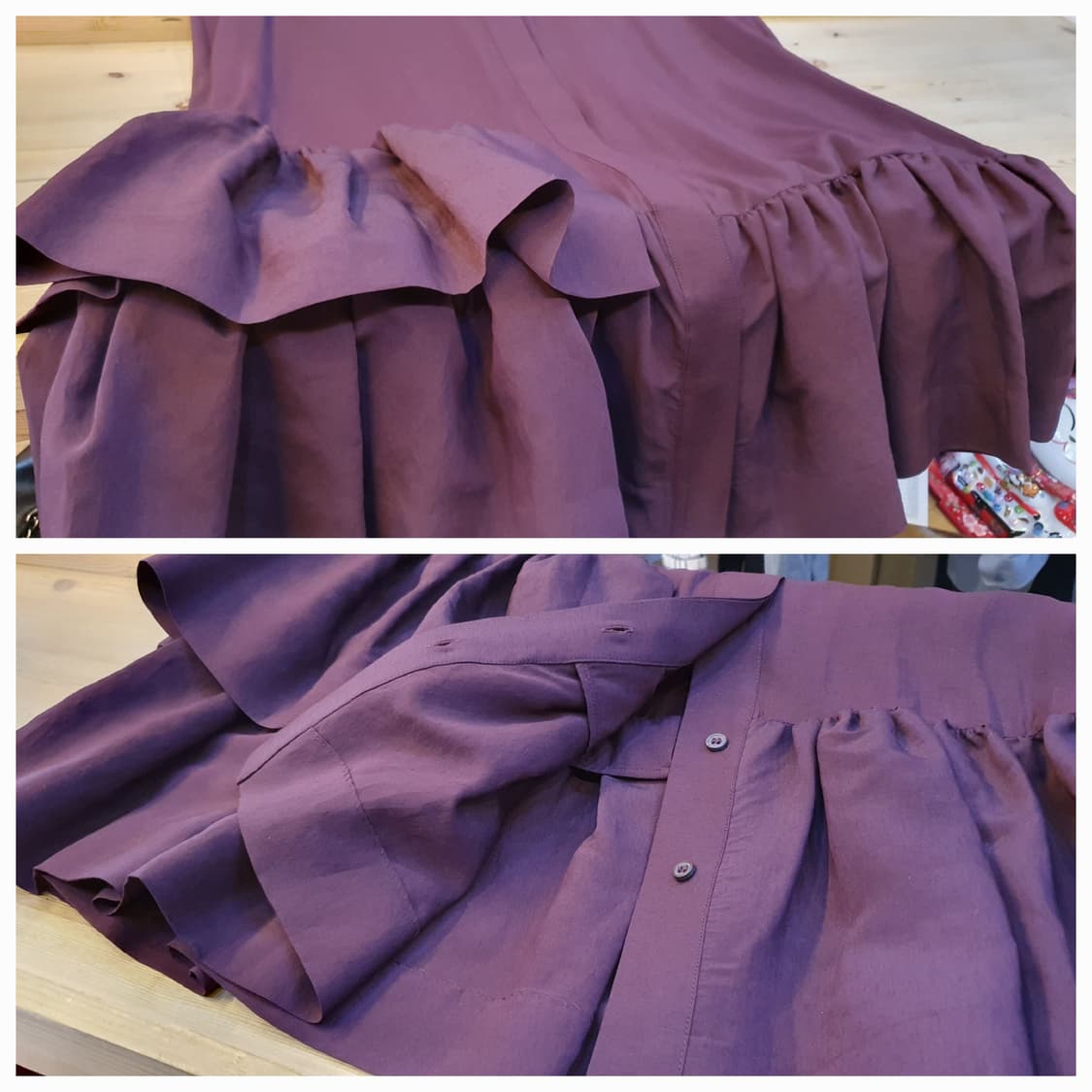 (새상품)55.COS 프릴 원피스 상품이미지6