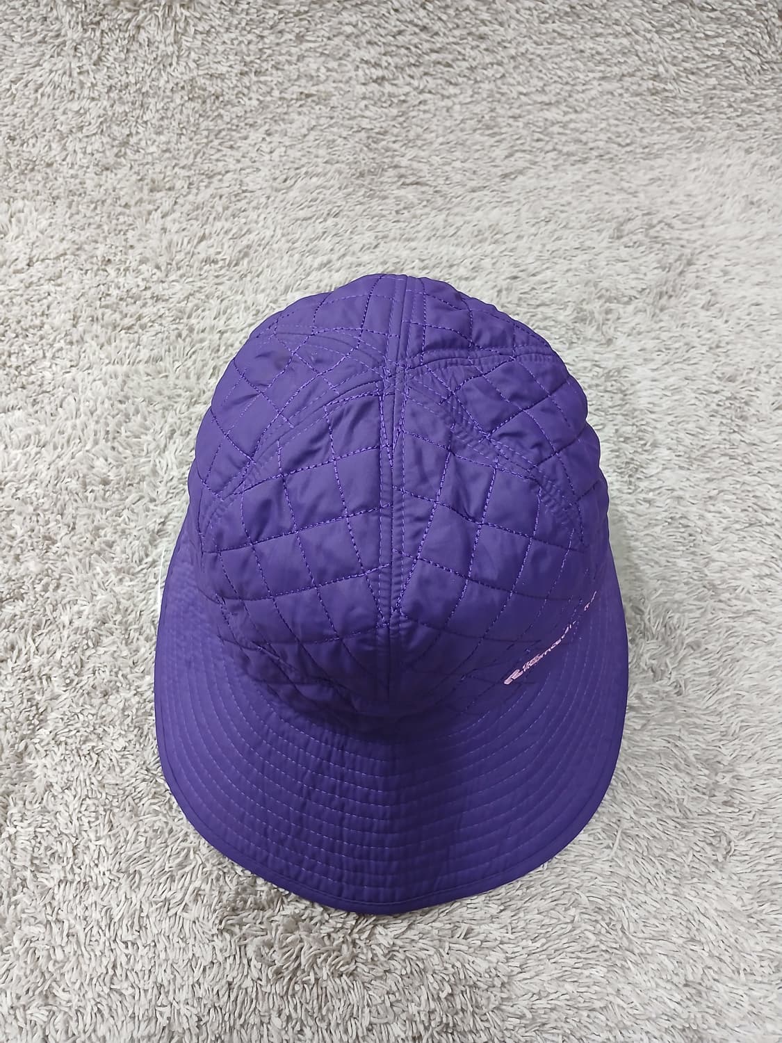 레드페이스 아웃도어 클래식 퀼팅캡 보라색 새제품 상품이미지6