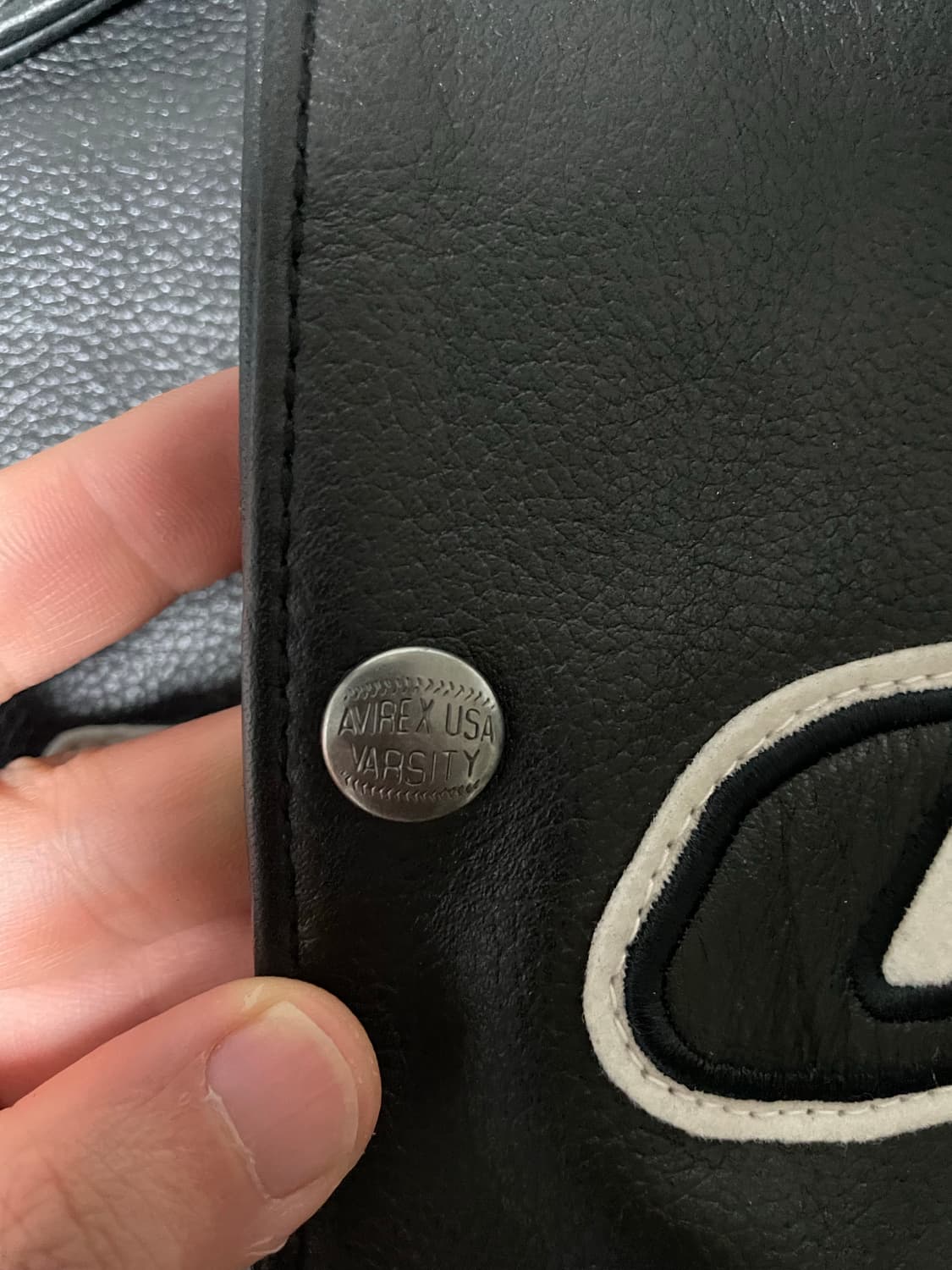 [L] 팔라스 x 아비렉스 런던 레더 자켓 상품이미지7