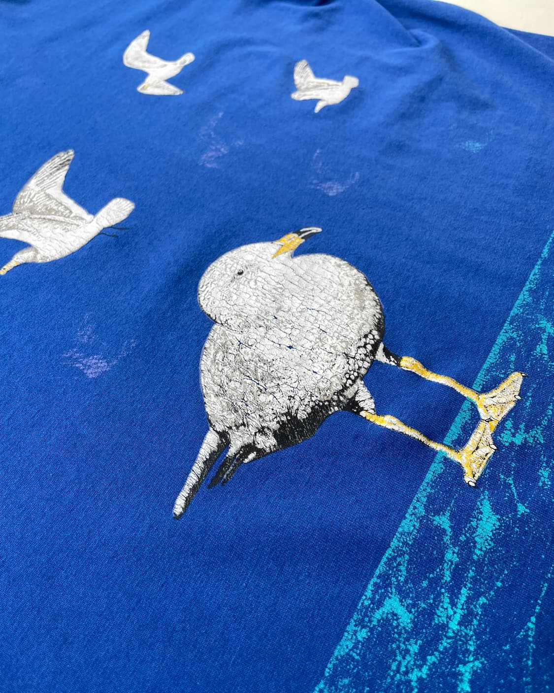 90‘s USA “Galveston Island” 🕊️ T-shirt 상품이미지10