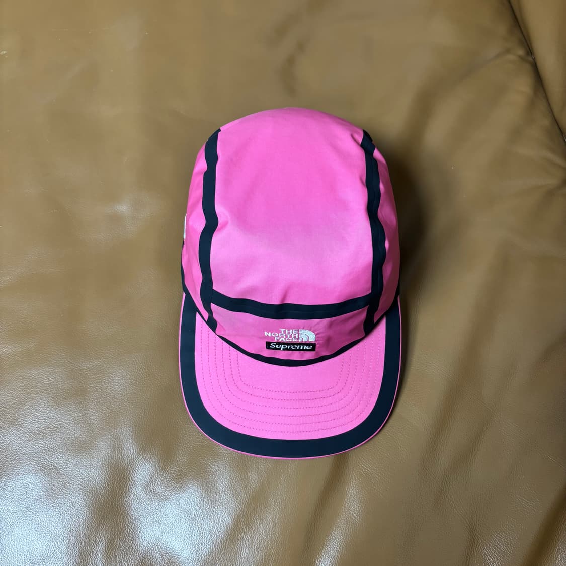 Supreme 슈프림x노스페이스 써밋 핑크 캠프캡 모자 (Pink) 상품이미지5