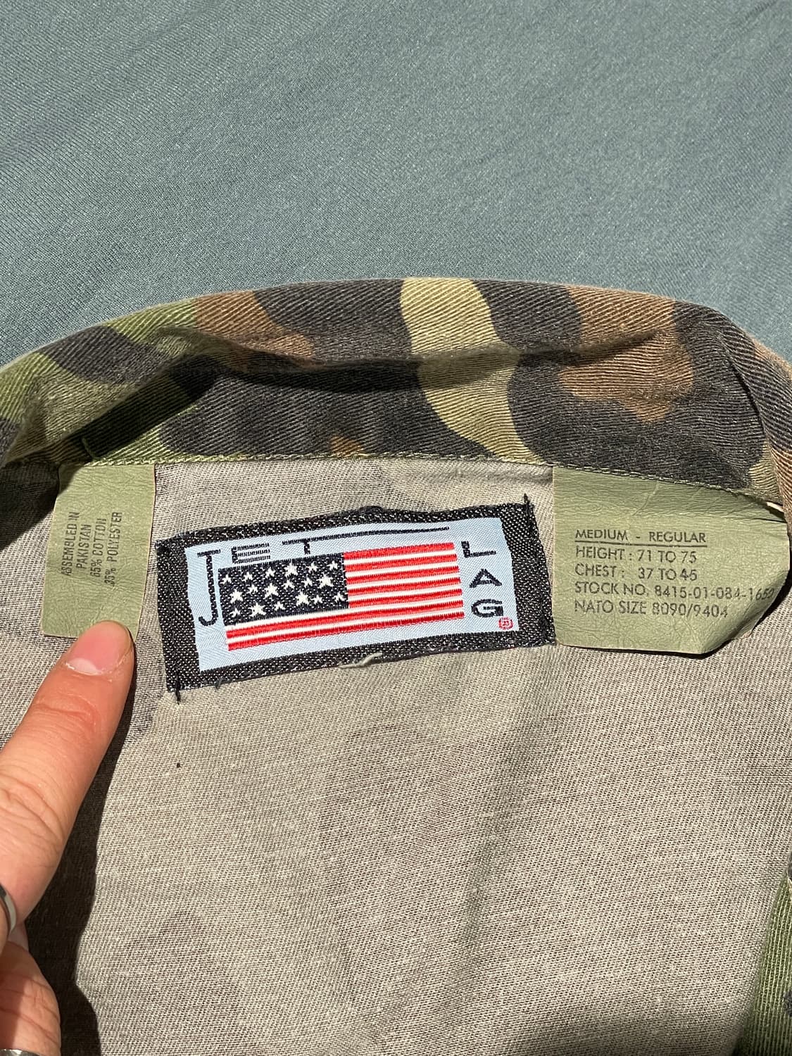 빈티지 BDU 밀리터리 야상 필드 자켓   상품이미지8