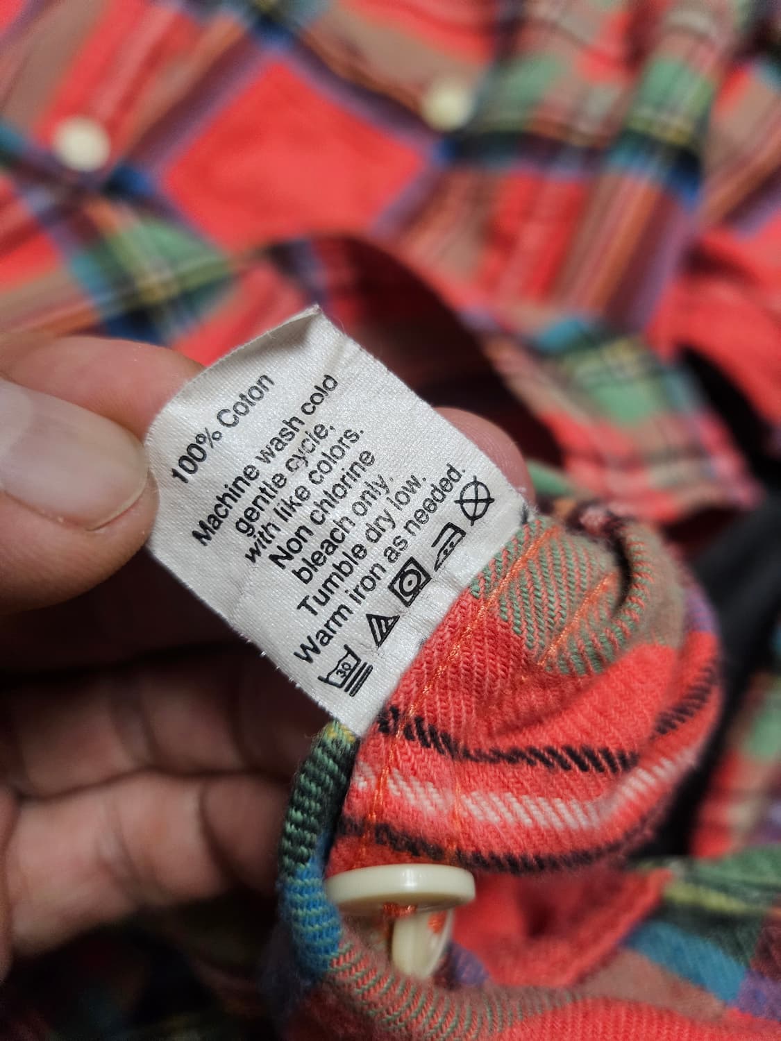 J.Crew 플란넬 체크 셔츠 M 상품이미지5