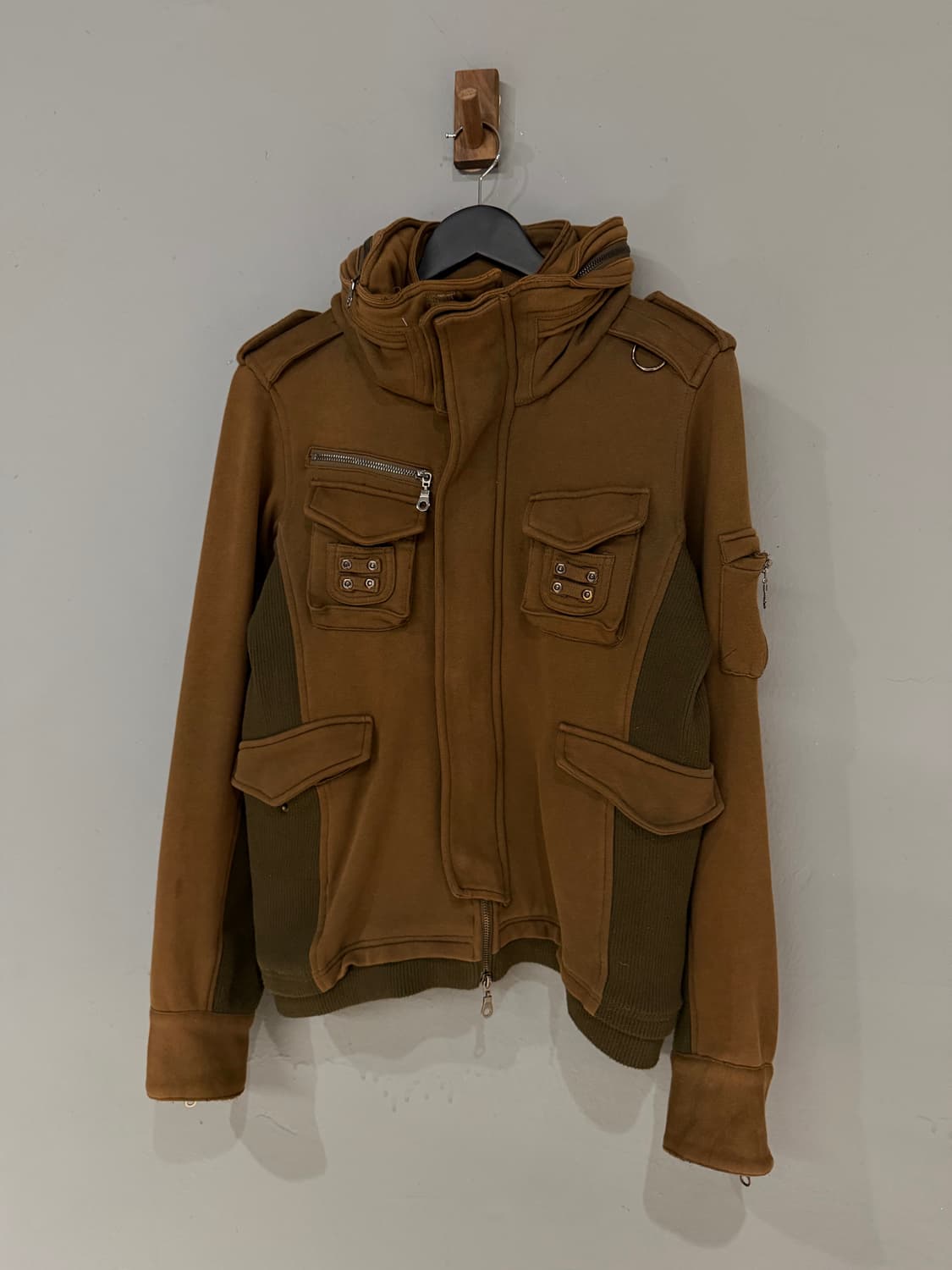 pocket detail ribbed bono jacket 상품이미지6