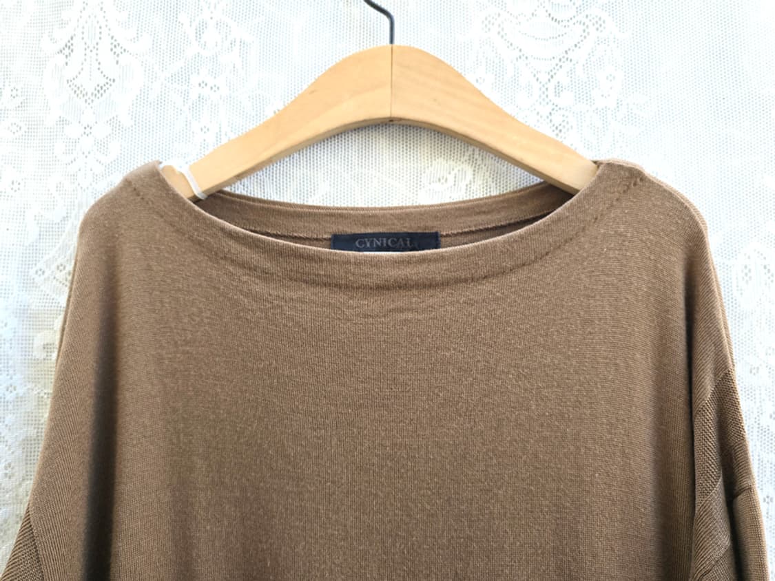 일본 시니컬 울 캐시미어 니트 상품이미지2