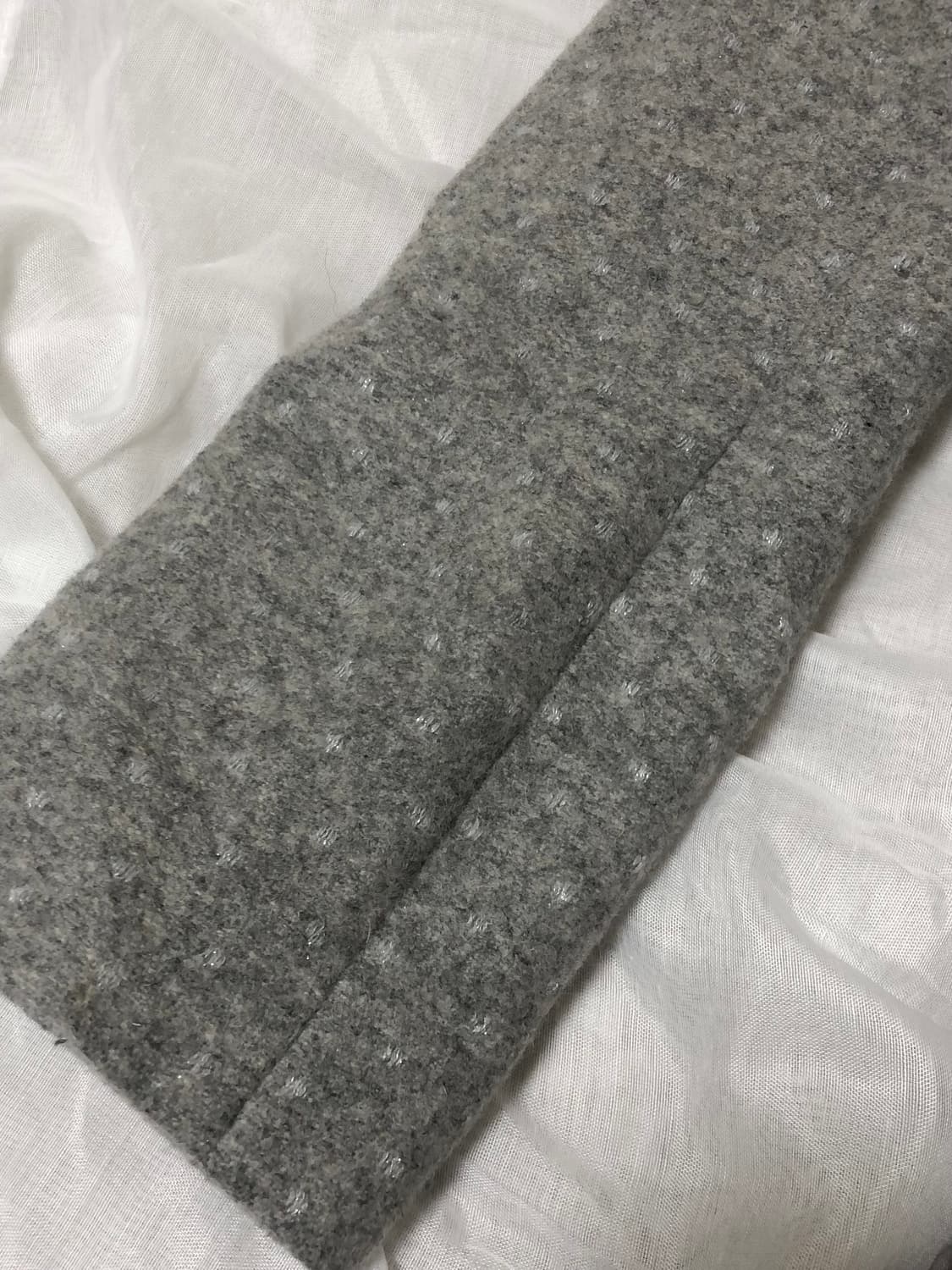 그레이 갸루 원피스 코트 라떼갸루 핀터깔 플레어 코트 상품이미지4