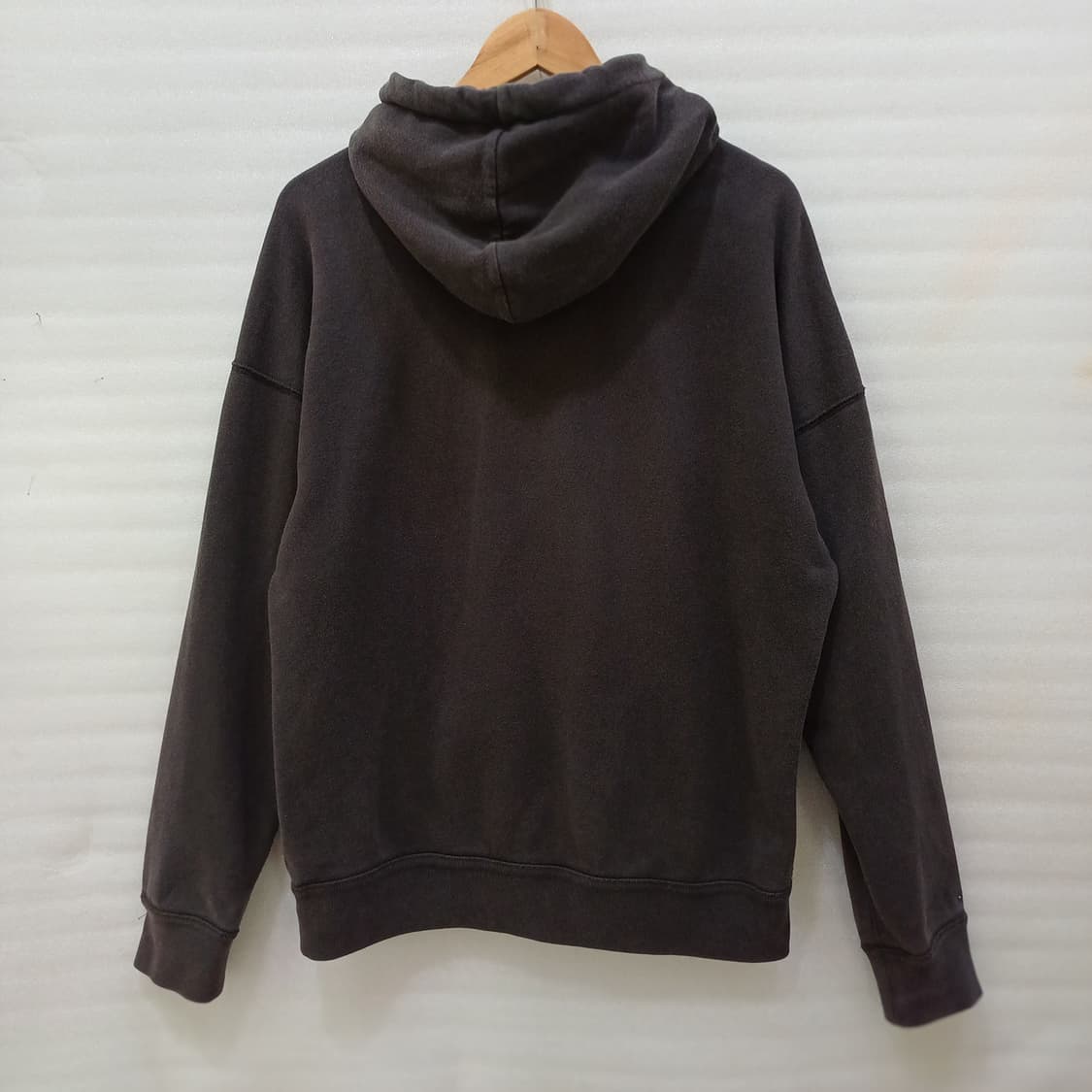 정품 이자벨마랑 오버핏 벨벳로고 기모 후드 티 오버핏 사랑봉봉 상품이미지2