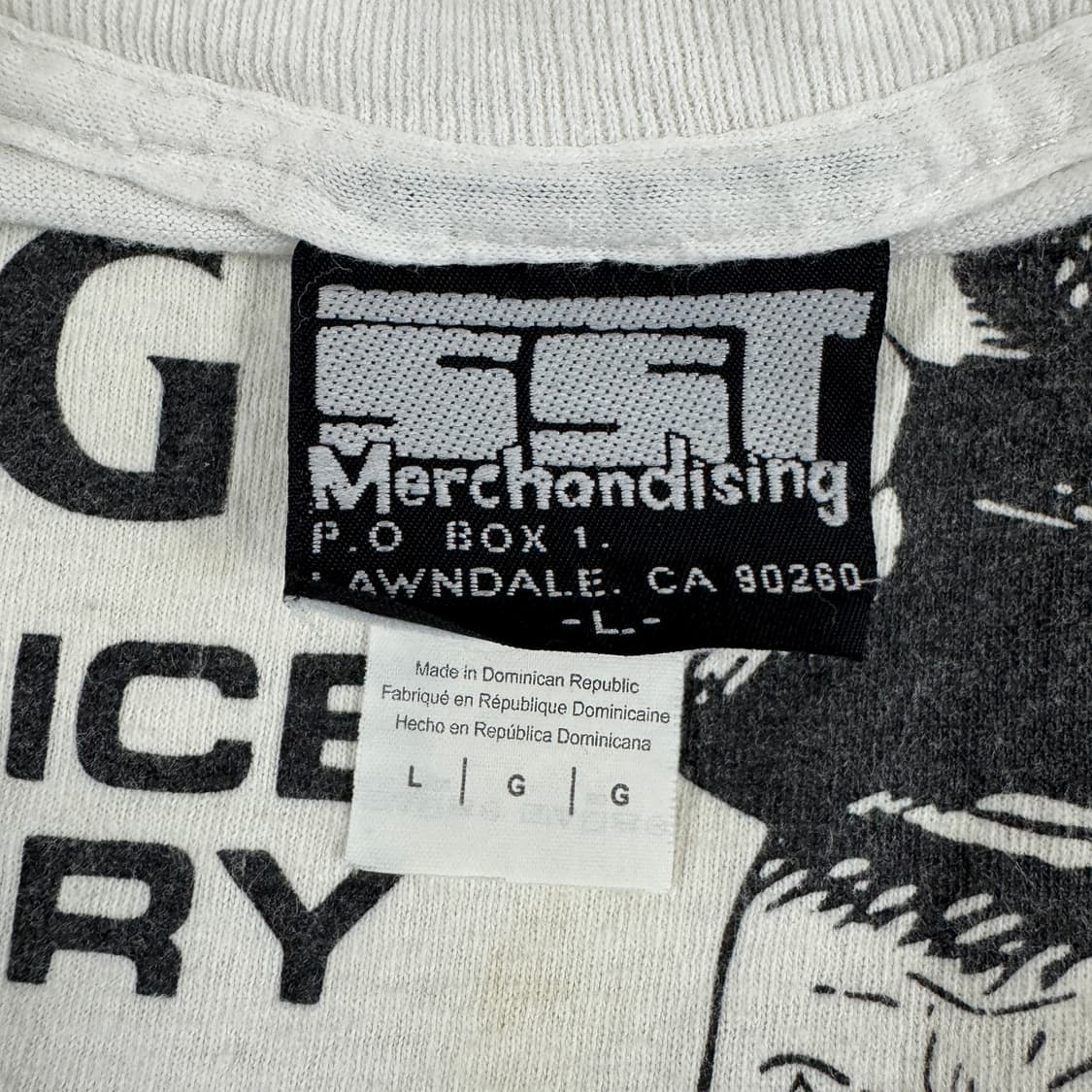 빈티지 00s Black Flag 블랙 플래그 폴리스스토리 티셔츠 상품이미지8