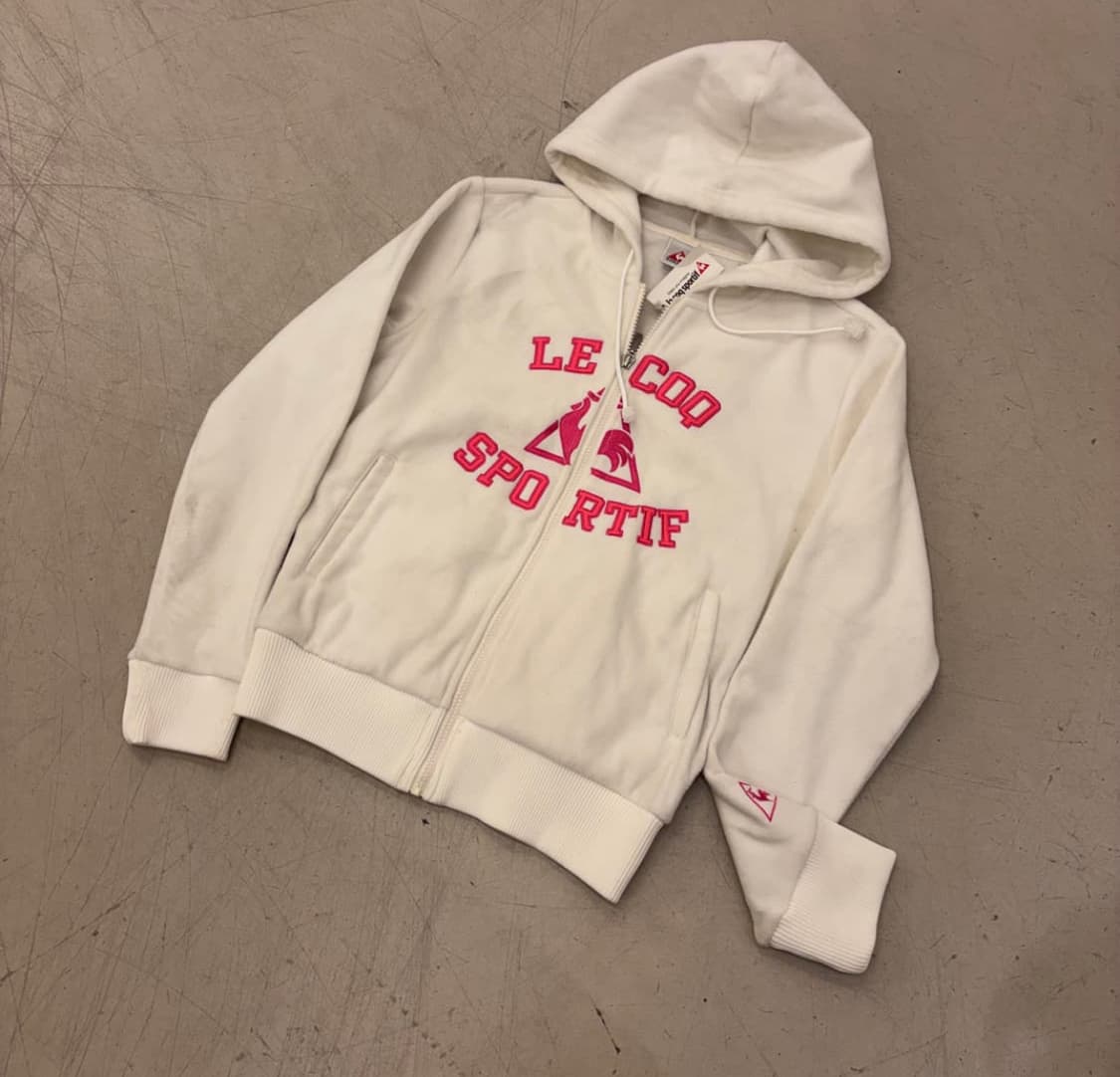 빈티지 르꼬끄 플리스 후드집업 상품이미지1