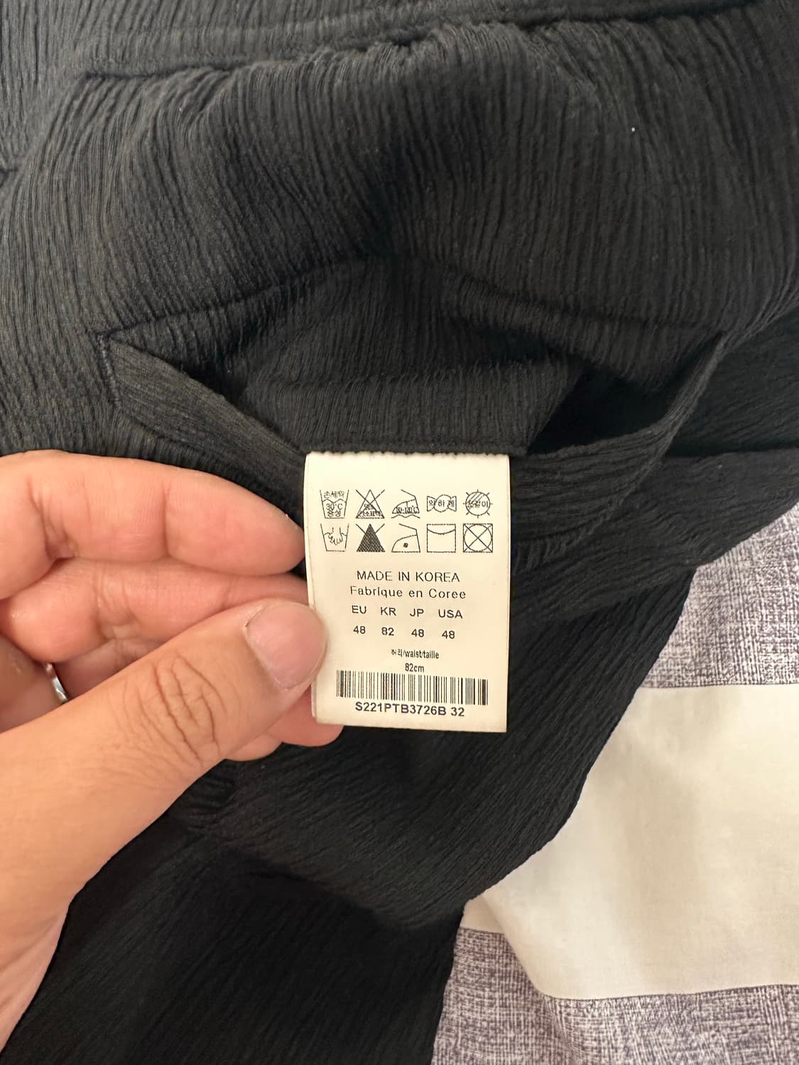 22ss 솔리드옴므 시어서커 쇼츠(48) 상품이미지4