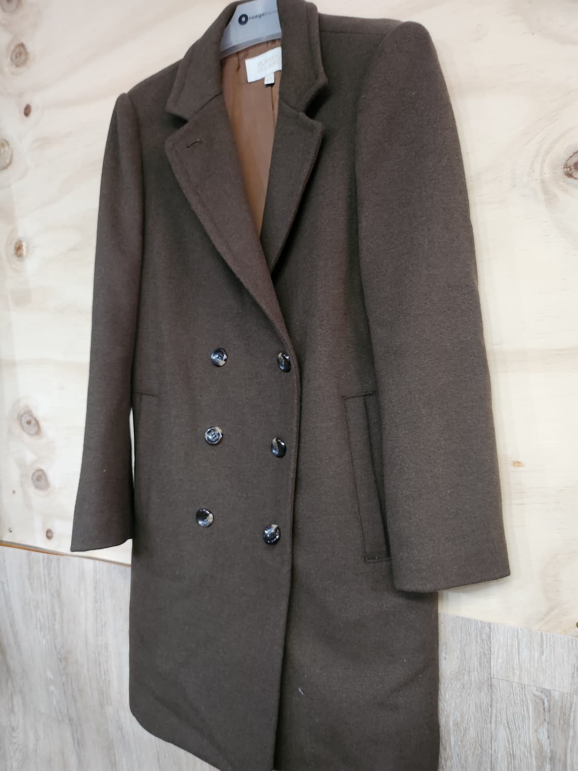 216) 플라스틱아일랜드 더블버튼 코트 상품이미지3