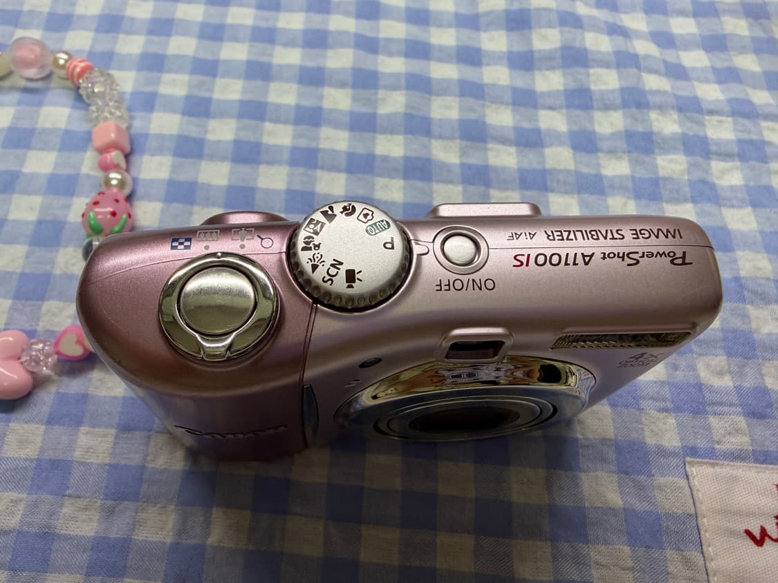 캐논 파워샷 A1100is 핑크라일락 빈티지 디카 상품이미지3
