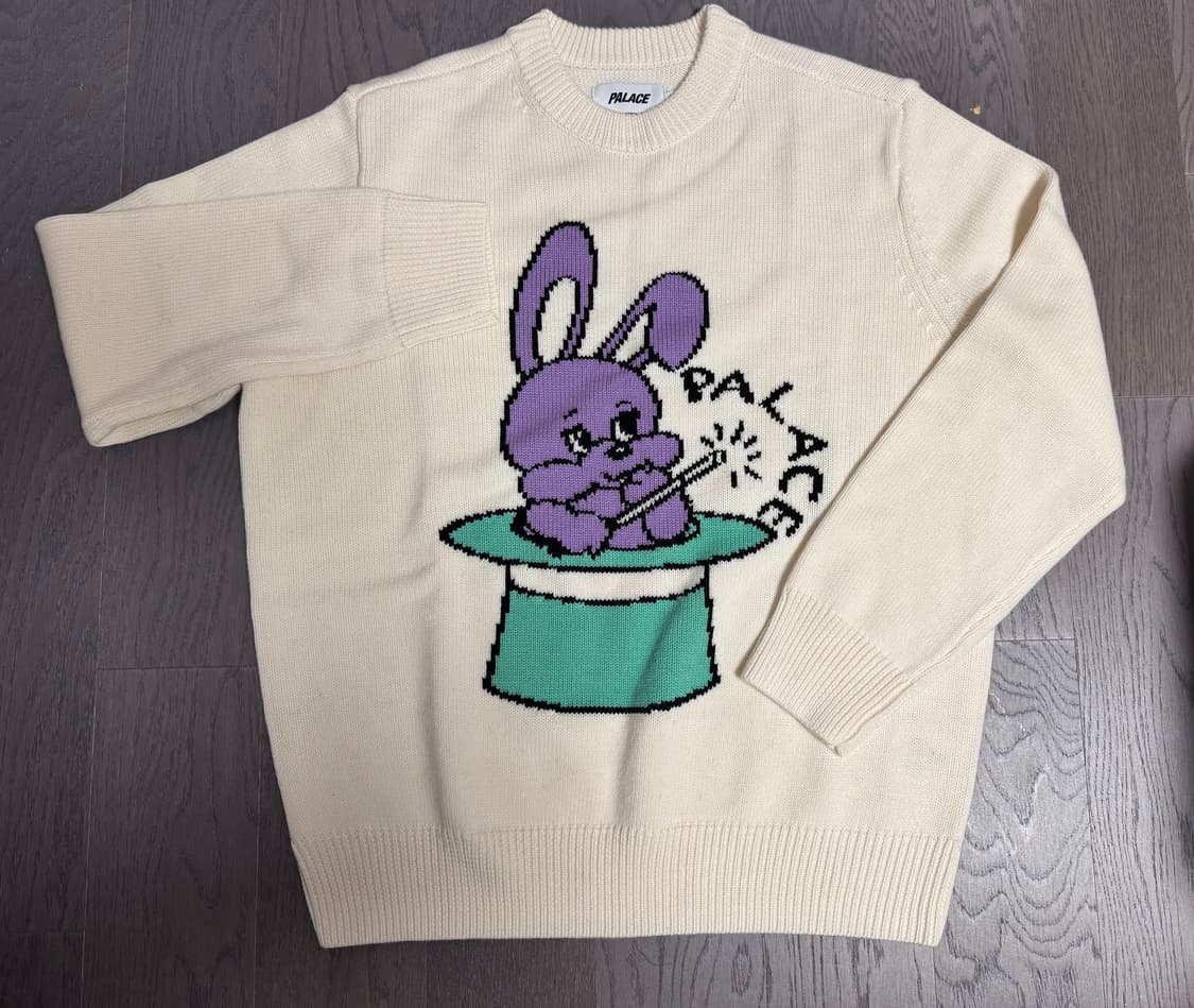 팔라스 햇트릭 니트 화이트 상품이미지2