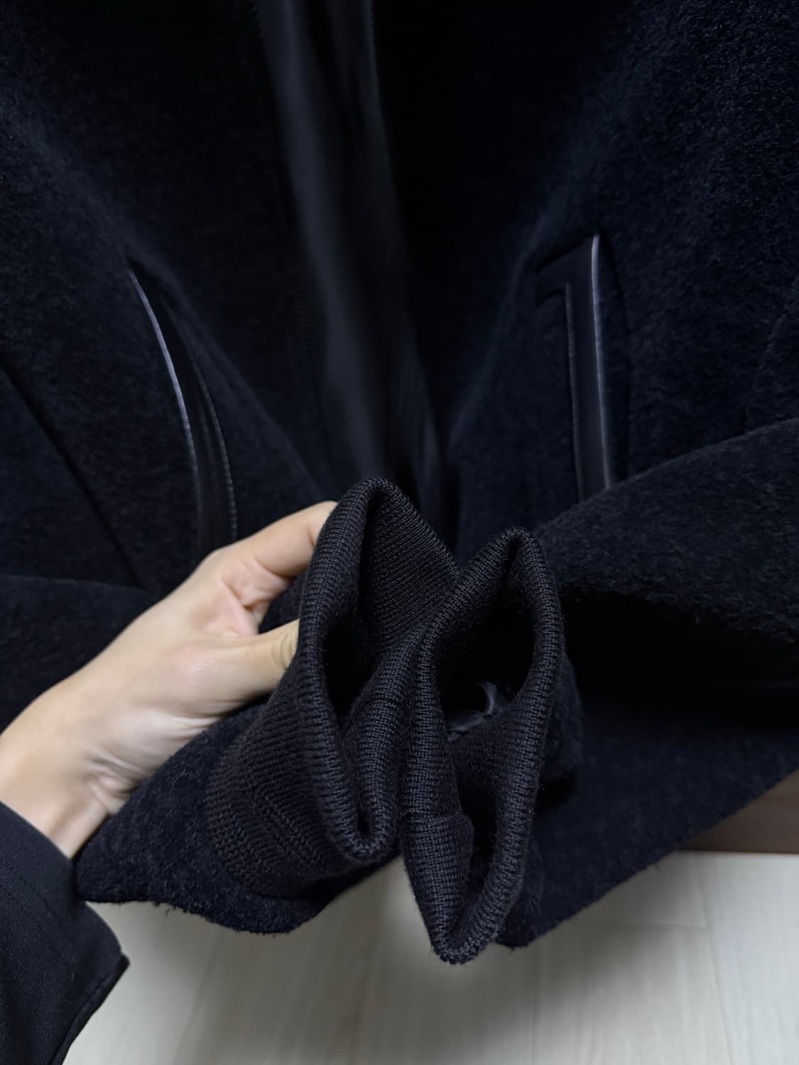 렉토 25FW 콘트라스트 벤 자켓 M 새상품급 상품이미지7