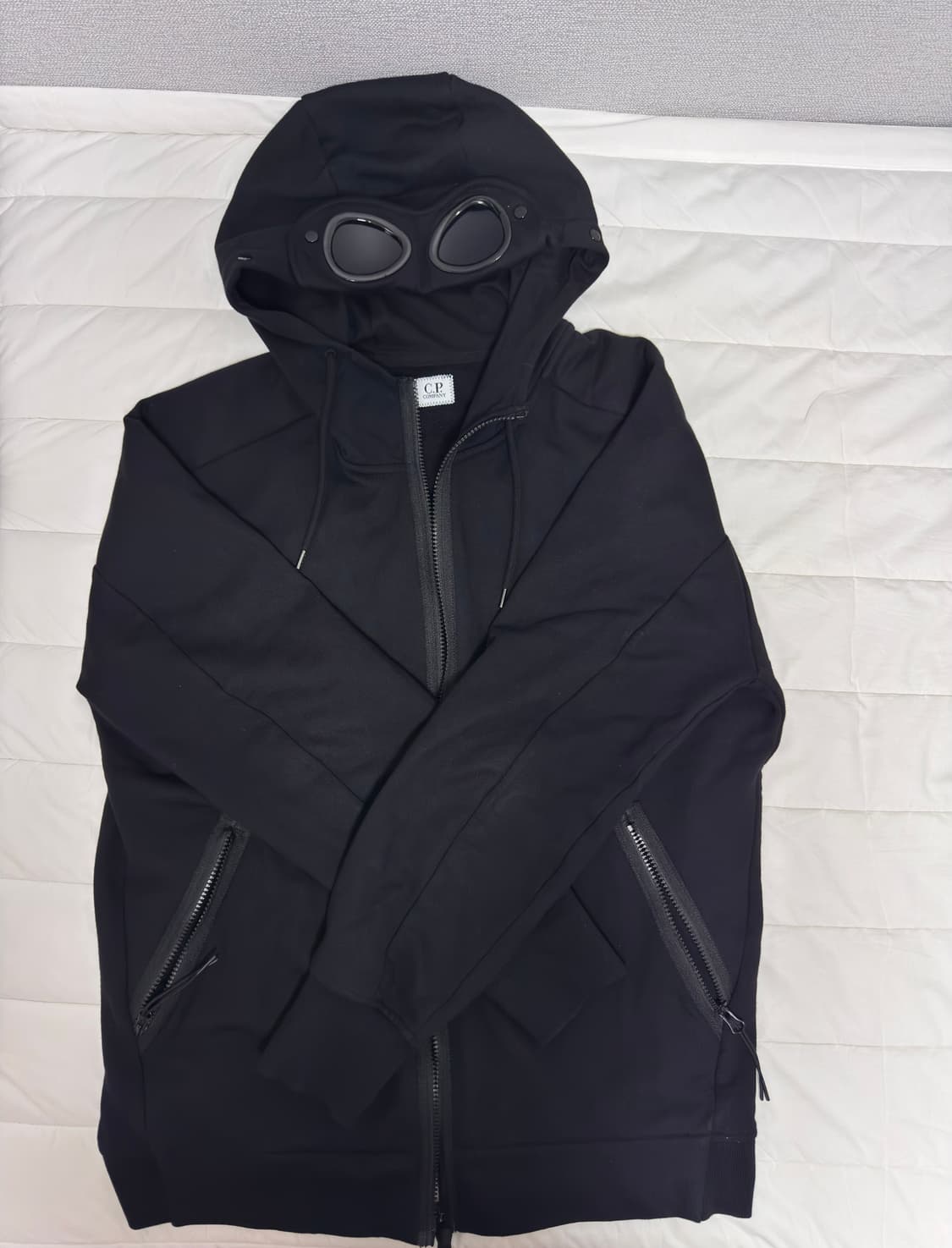 Cp컴퍼니 고글 후드집업 상품이미지1