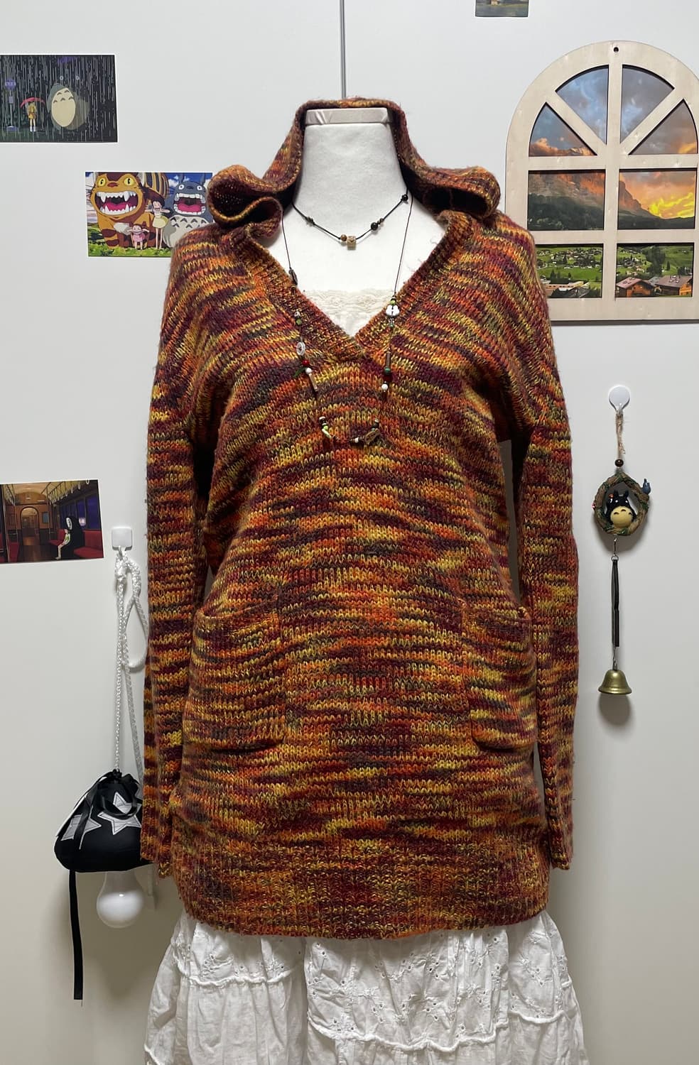 하구미 니트후드 #모리걸 #하구미 상품이미지3