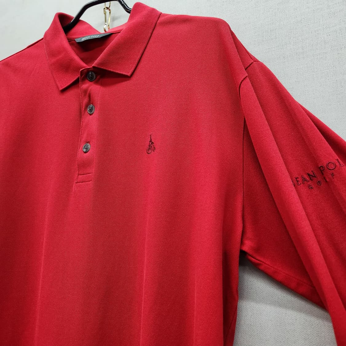 빈폴 골프 로고자수 카라 긴팔 100(XL) 상품이미지2