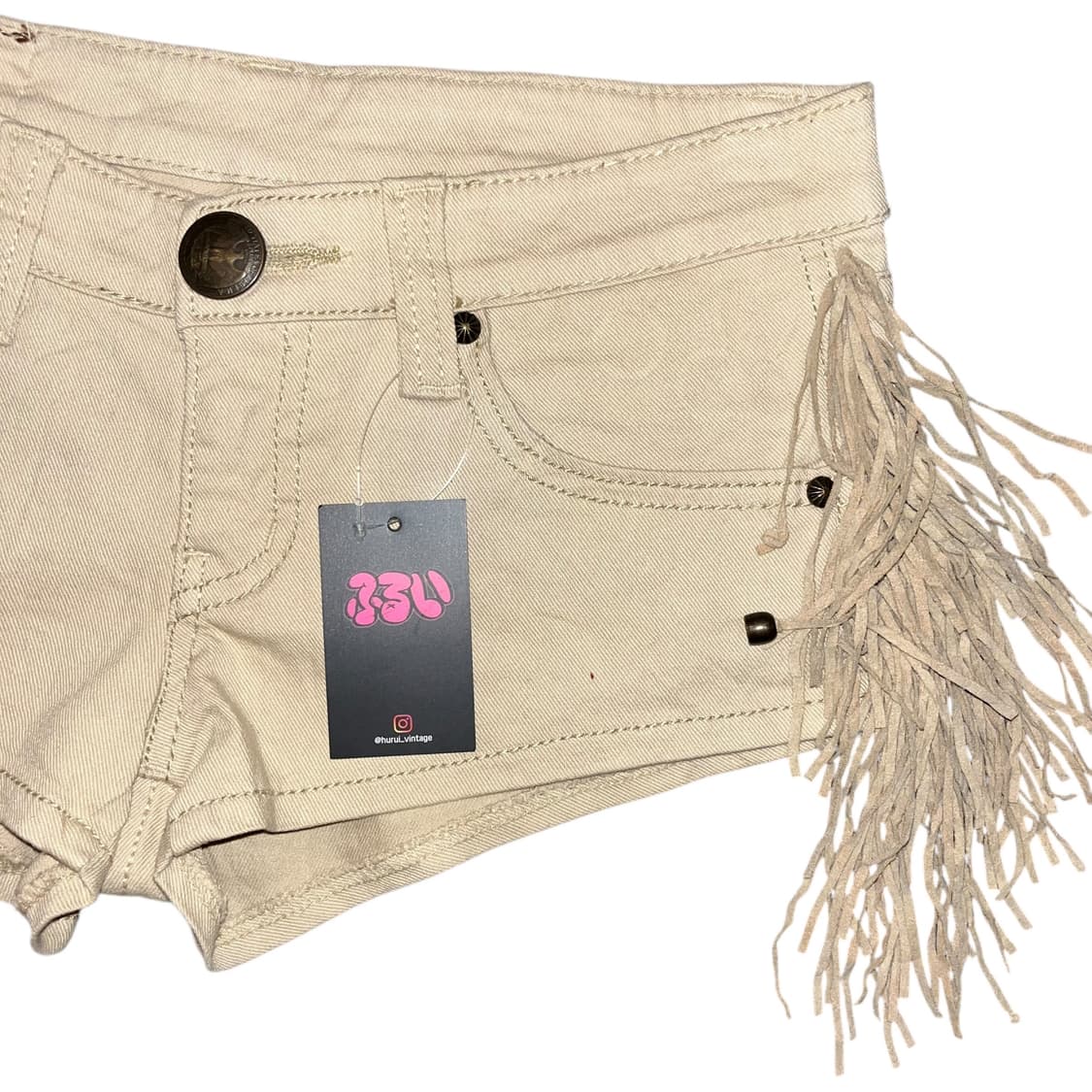 d.i.a 다이아 테슬 숏면팬츠 갸루y2k펑크 상품이미지2