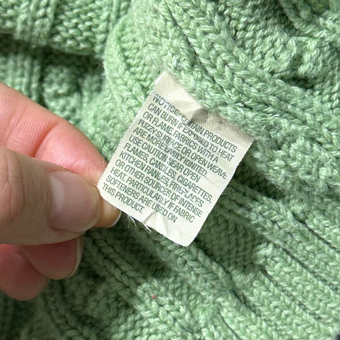 엘엘빈 꽈배기 니트 (L/old-8485) 상품이미지8