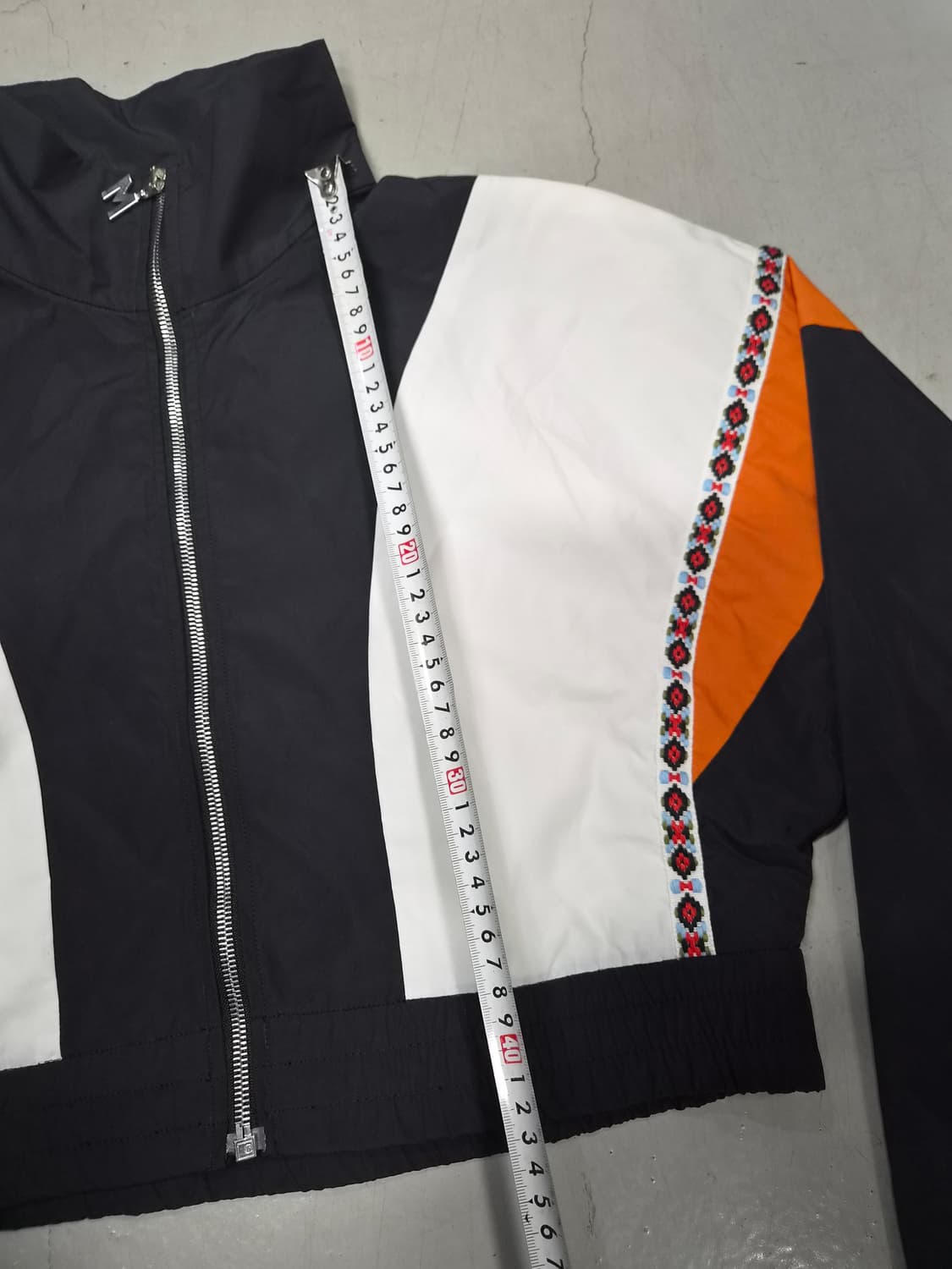 MSGM 여성 트레이닝 세트 블랙/화이트/오렌지 상품이미지9