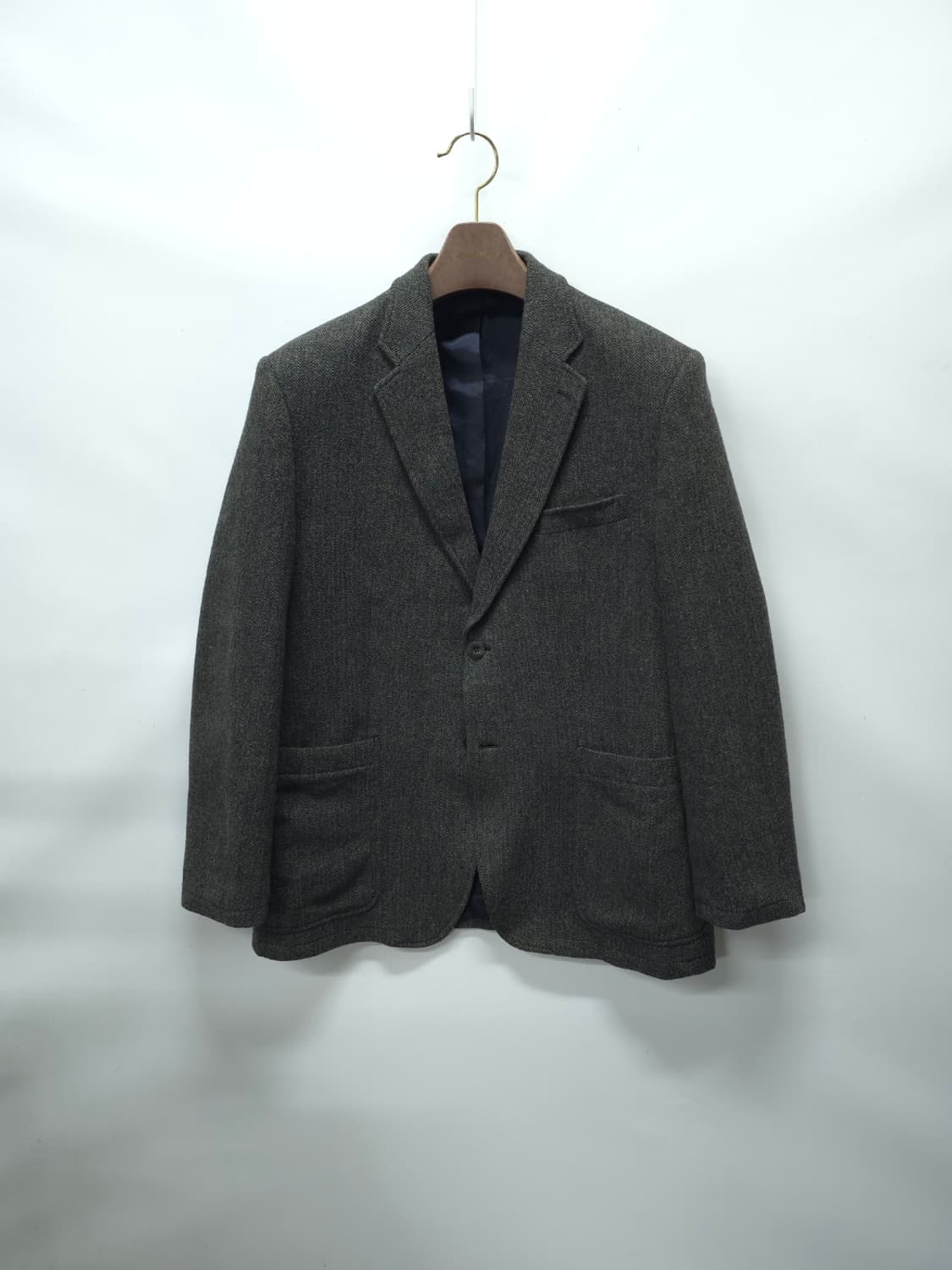 런던포그 헤링본 울 블레이져 (100~105 ) 상품이미지2