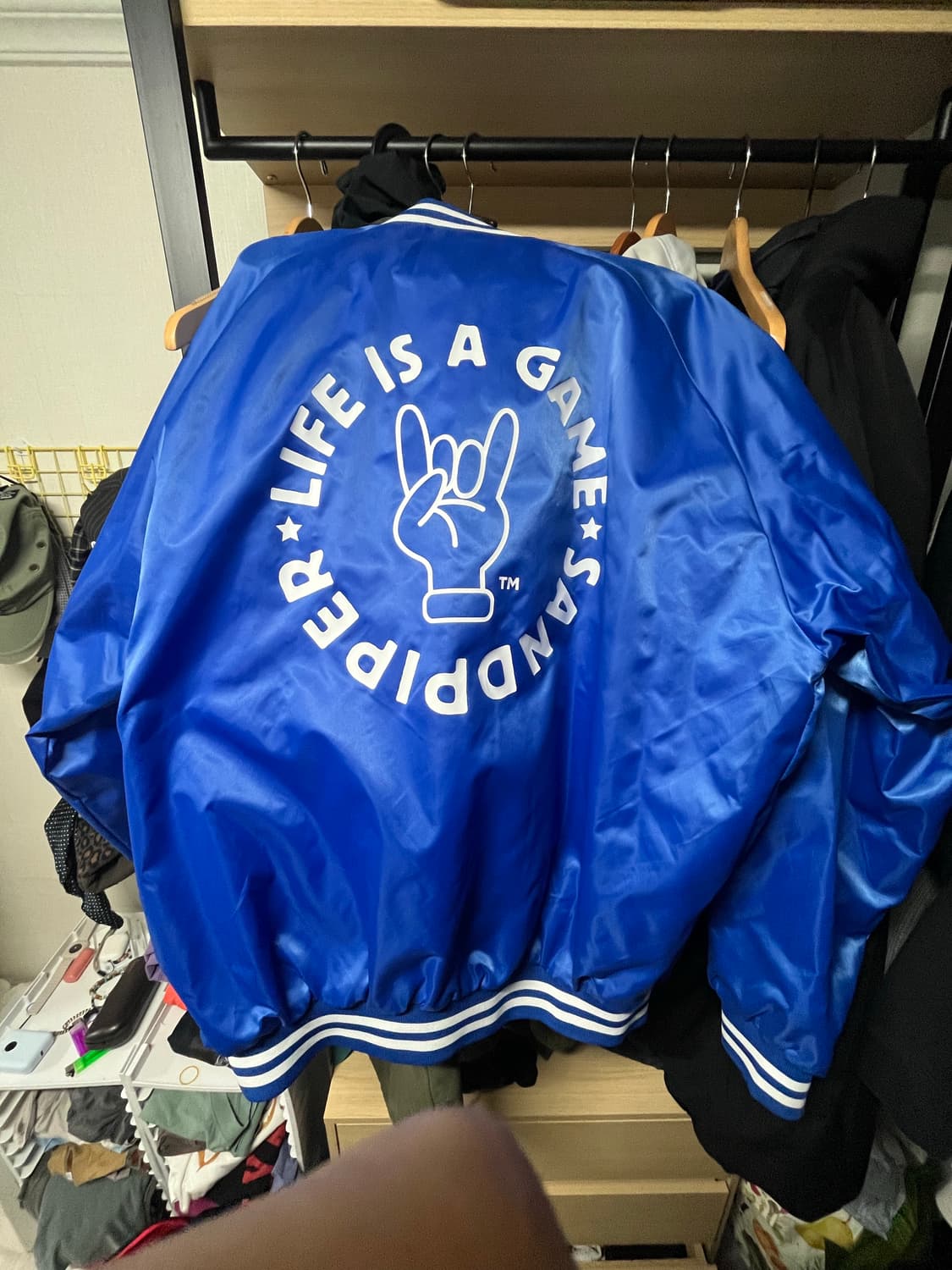 샌드파이퍼 카디널 베이스볼자켓 상품이미지2