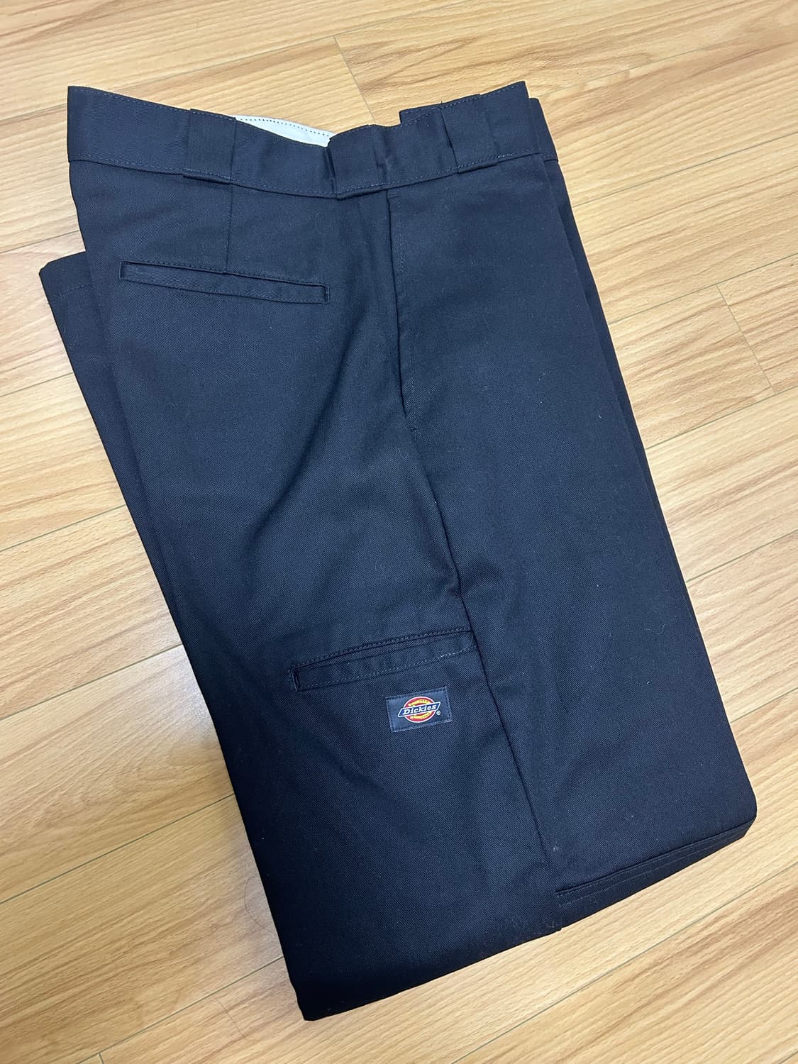 [33x32]디키즈 더블니 85283 루즈핏 워크팬츠 Black 상품이미지1