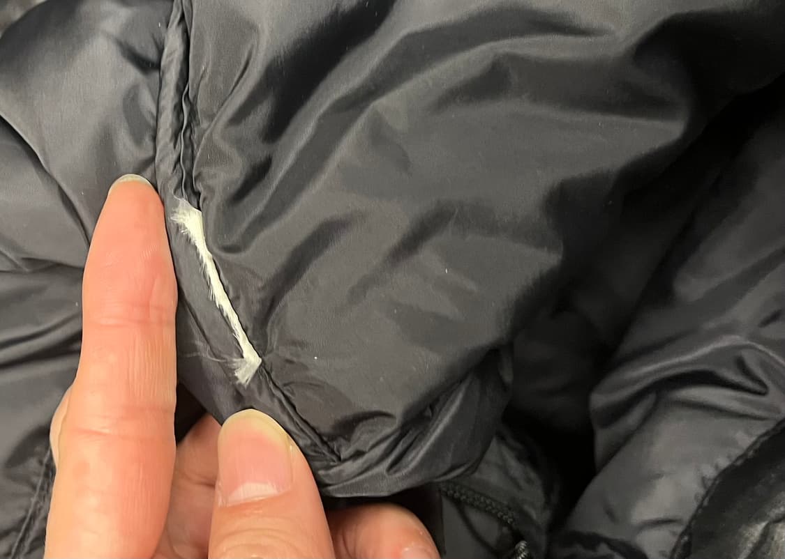 노스페이스 700 구형 눕시 구스 블랙 패딩 자켓 상품이미지10