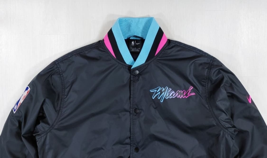 나이키 마이애미 히트 NBA 바시티자켓 M 상품이미지2